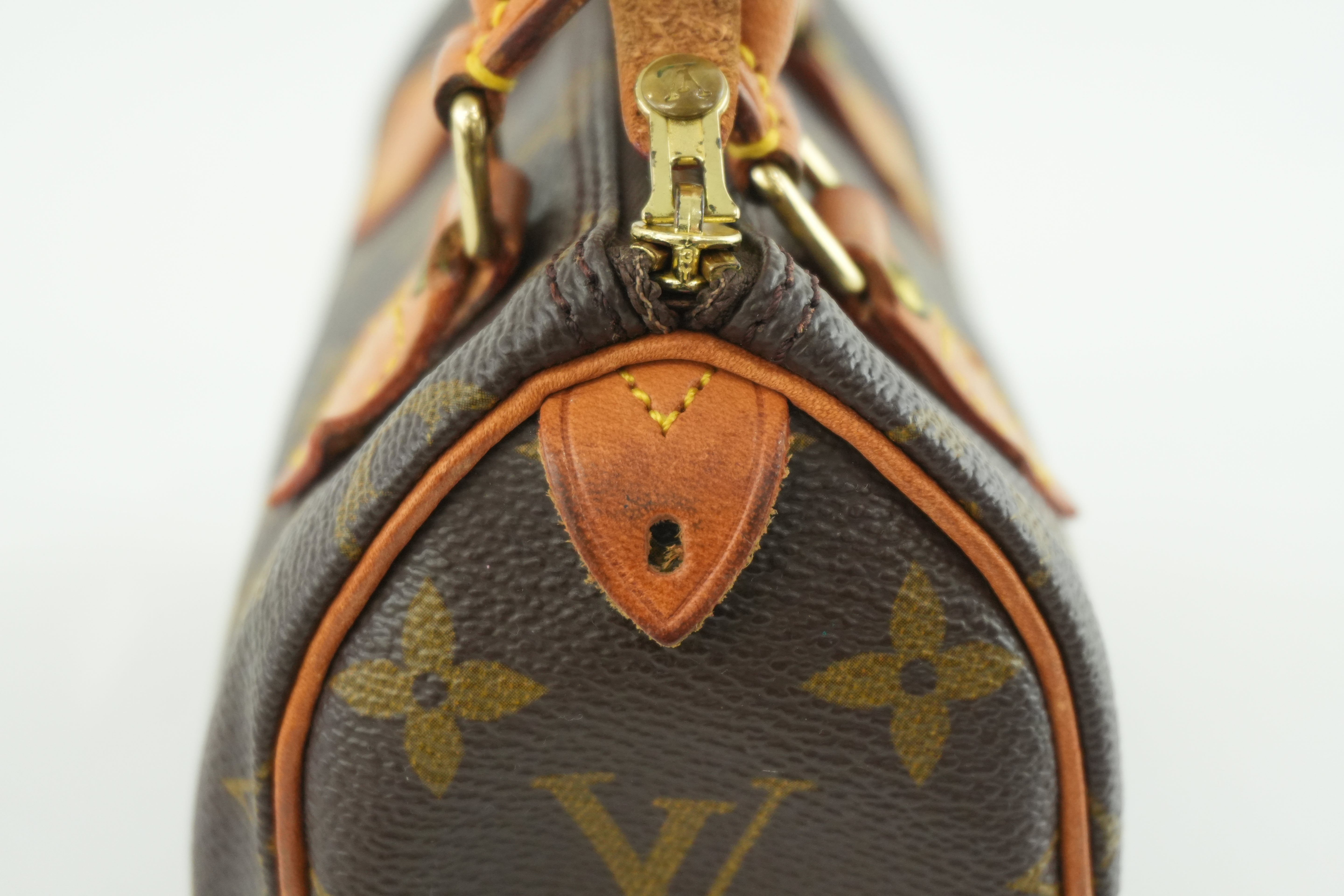 Pre-owned Louis Vuitton Monogram Mini Speedy Handbag