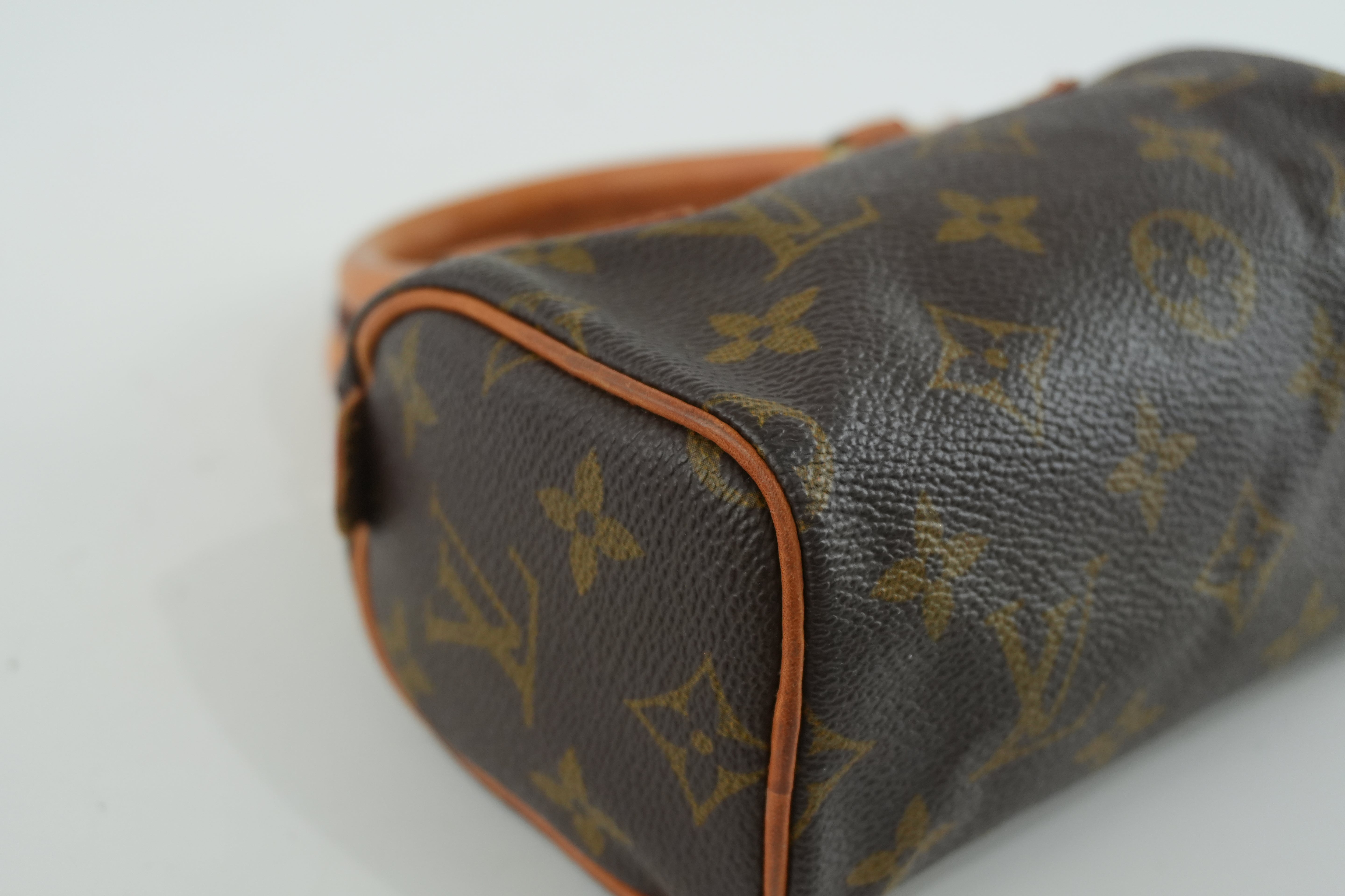 Pre-owned Louis Vuitton Monogram Mini Speedy Handbag