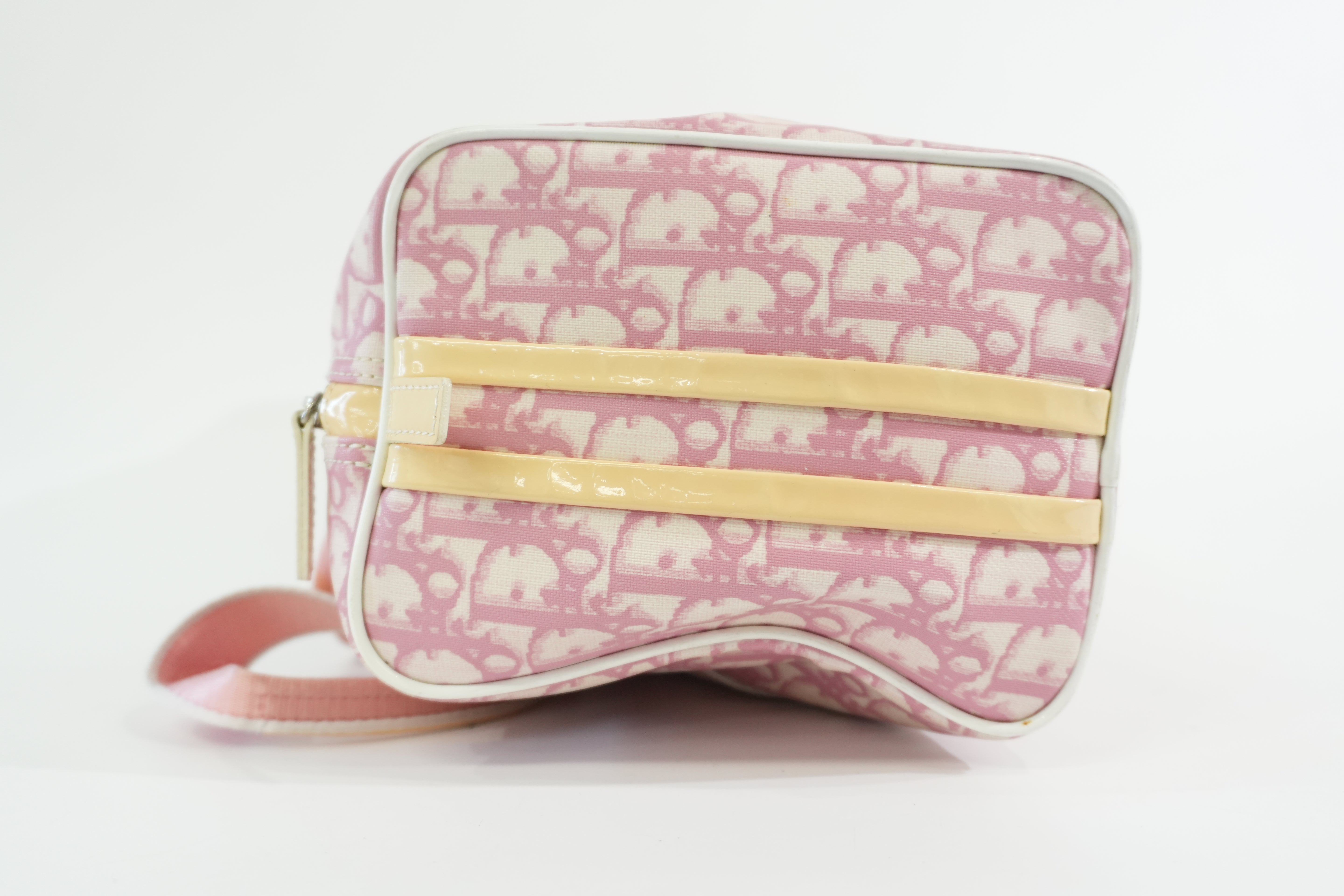 Pre-owned Dior Oblique Handbag Pink