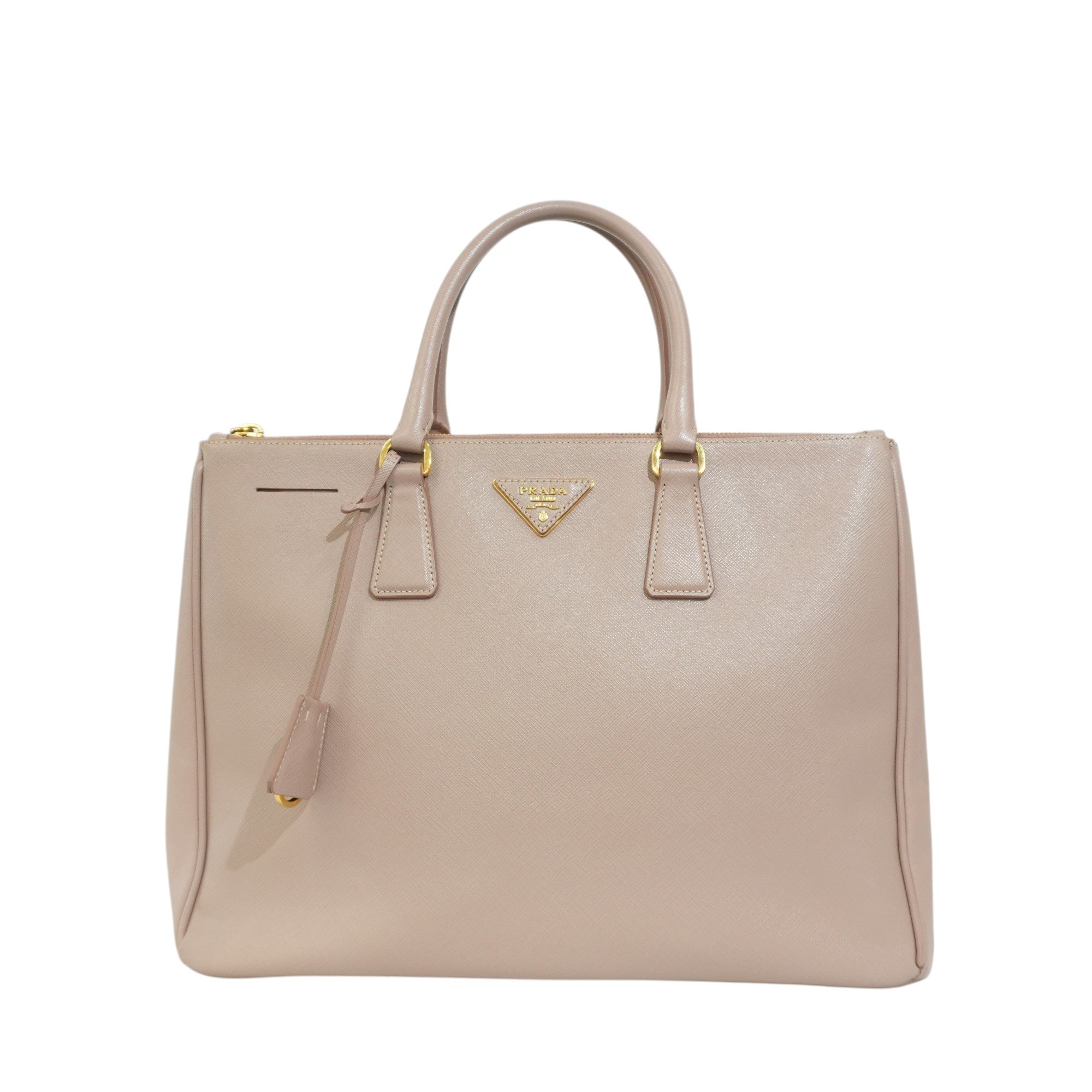 Pre-owned Prada Saffiano Handbag Pink
