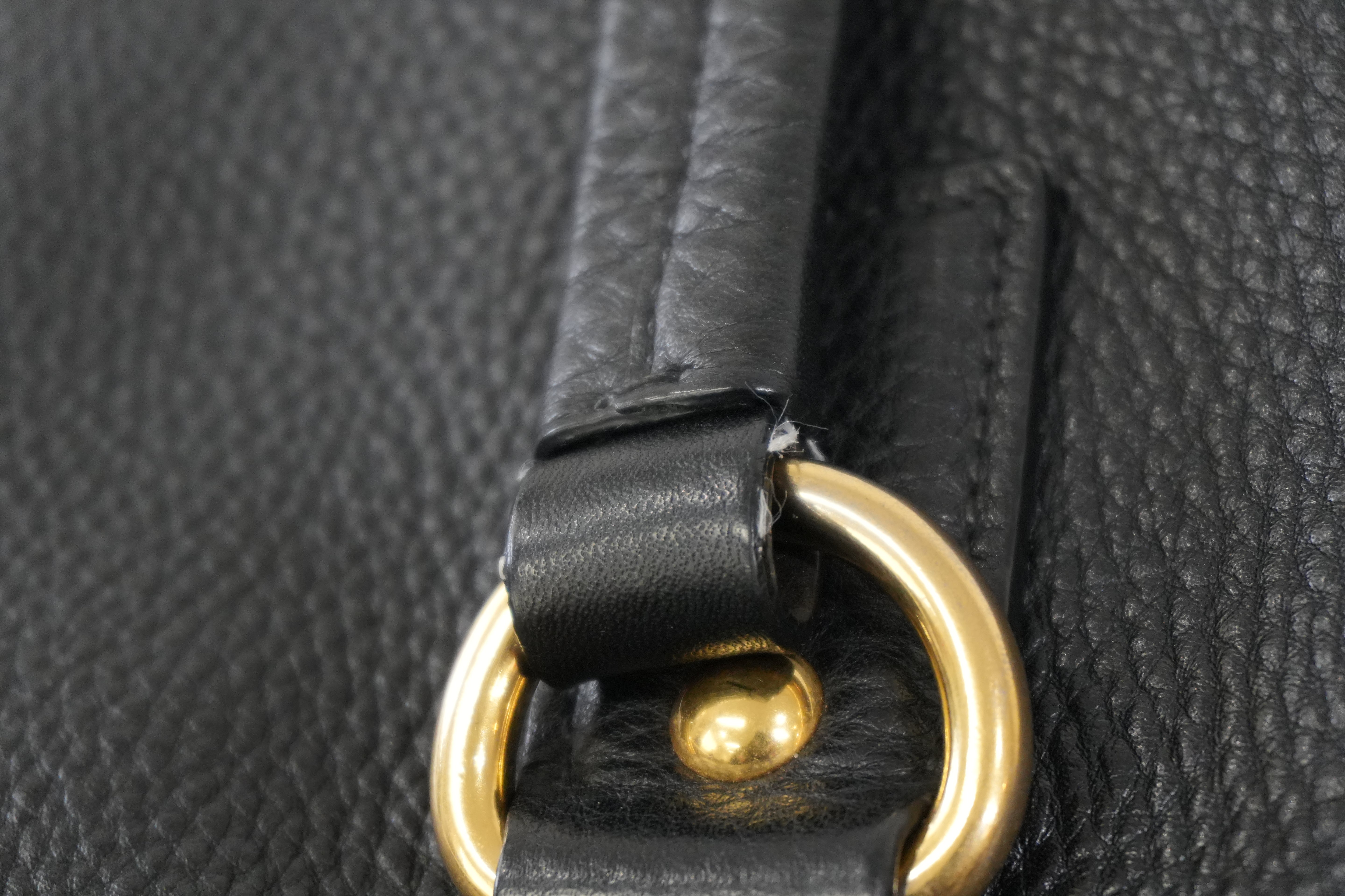 Pre-Owned Prada Daino Tote Bag Black
