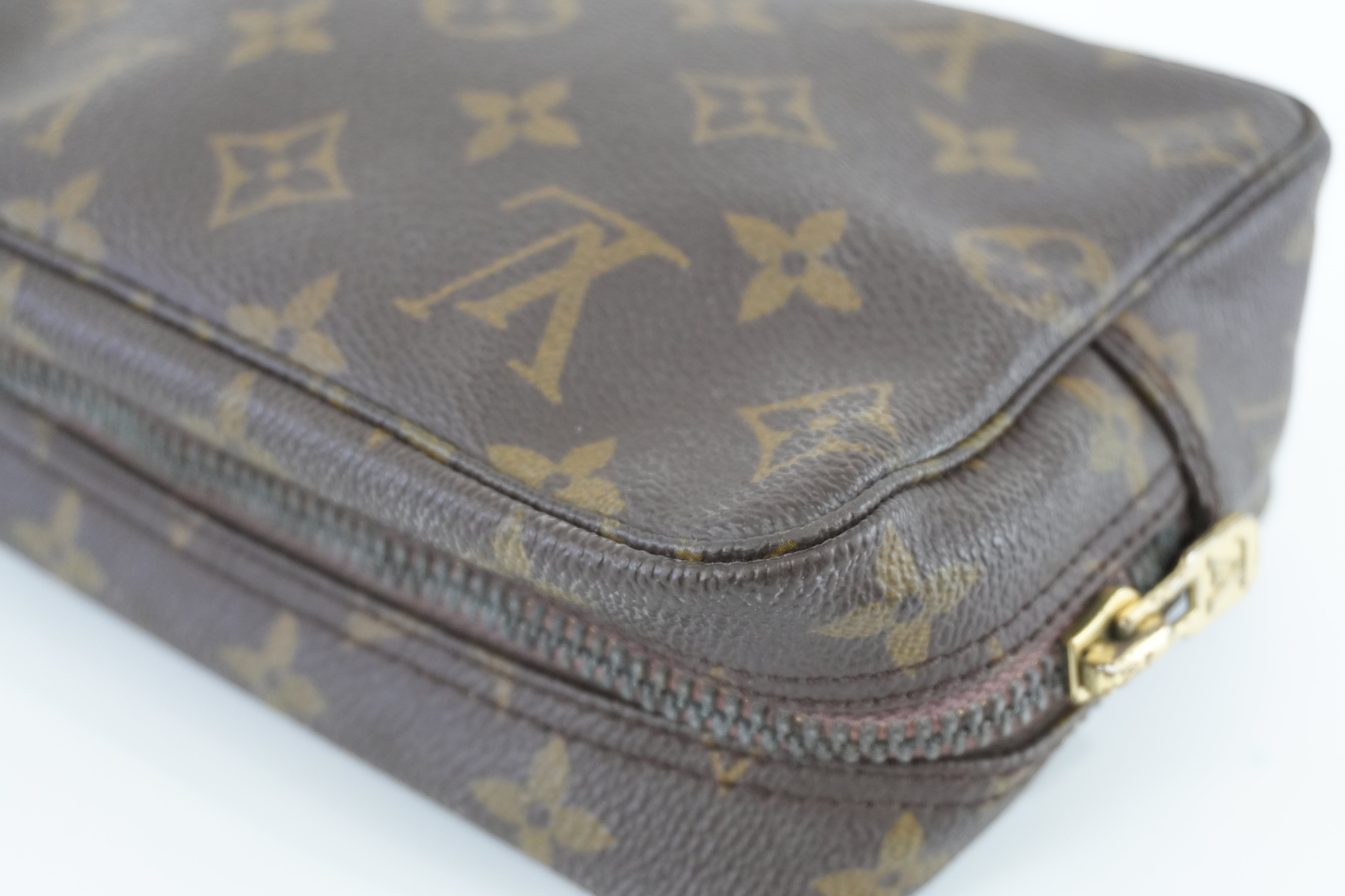 Louis Vuitton Trousse 18 Rare Size Pouch Used