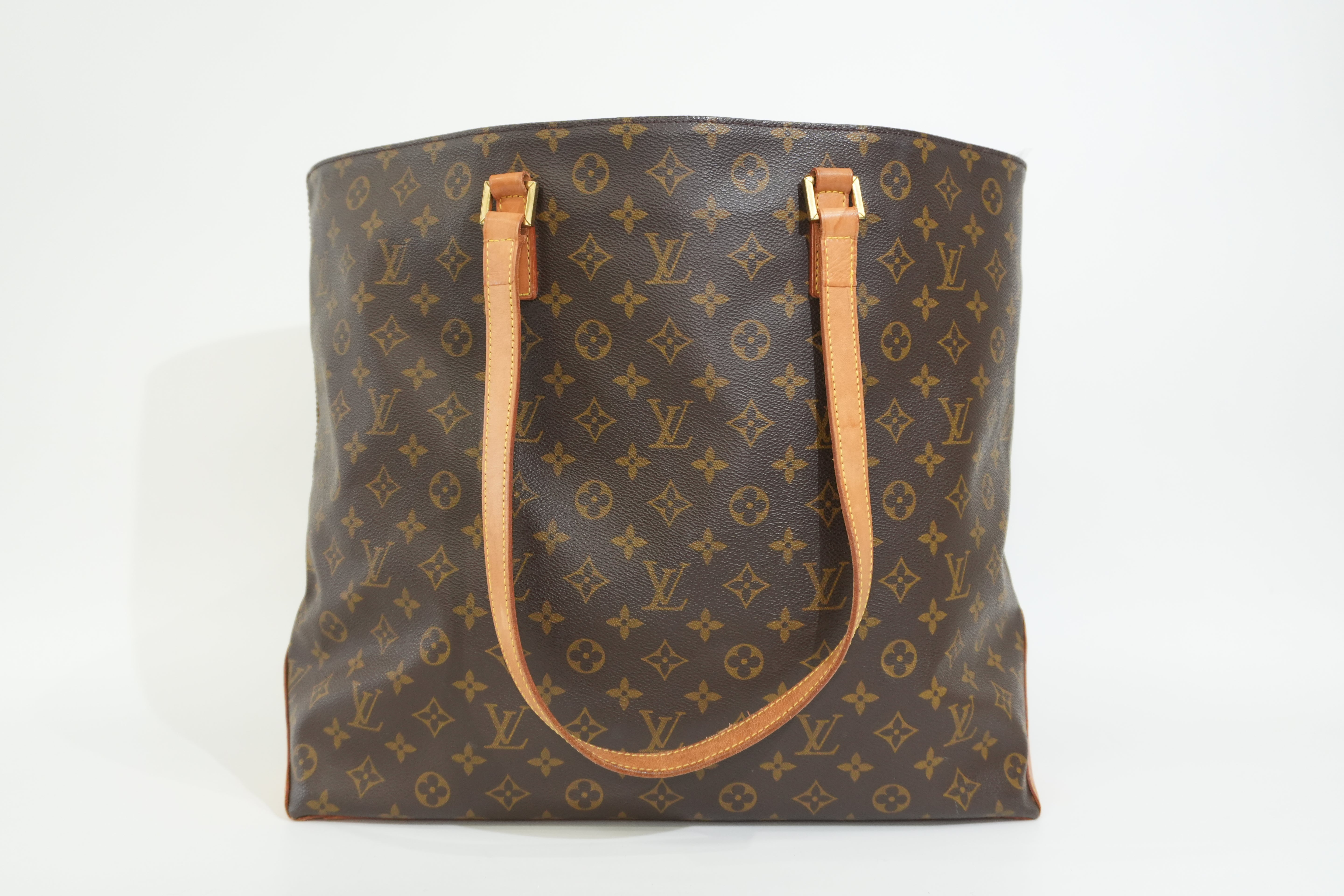 Pre-owned Louis Vuitton Monogram Cabas Mezzo Tote Bag