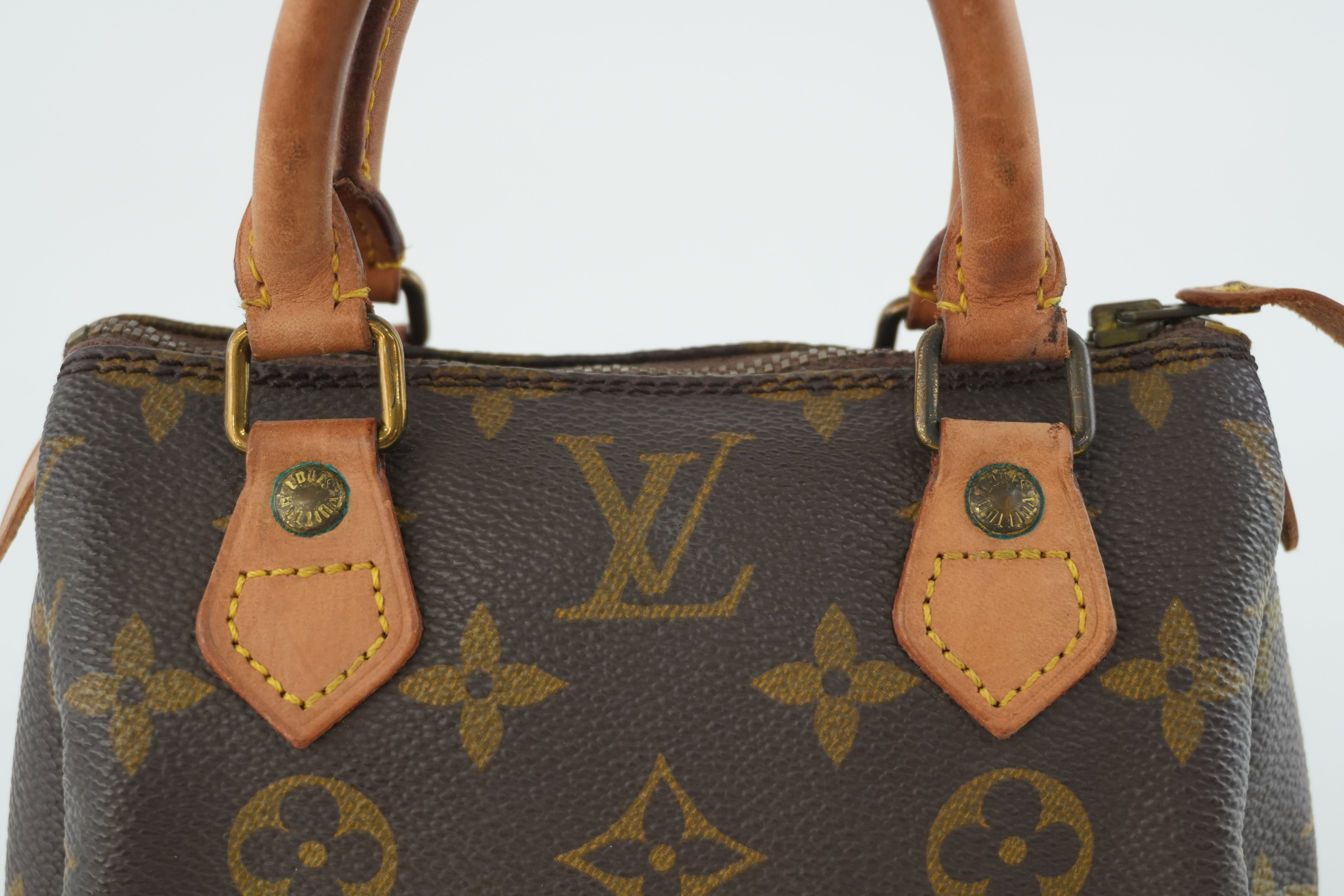 Louis Vuitton Monogram Vintage Mini Speedy Used