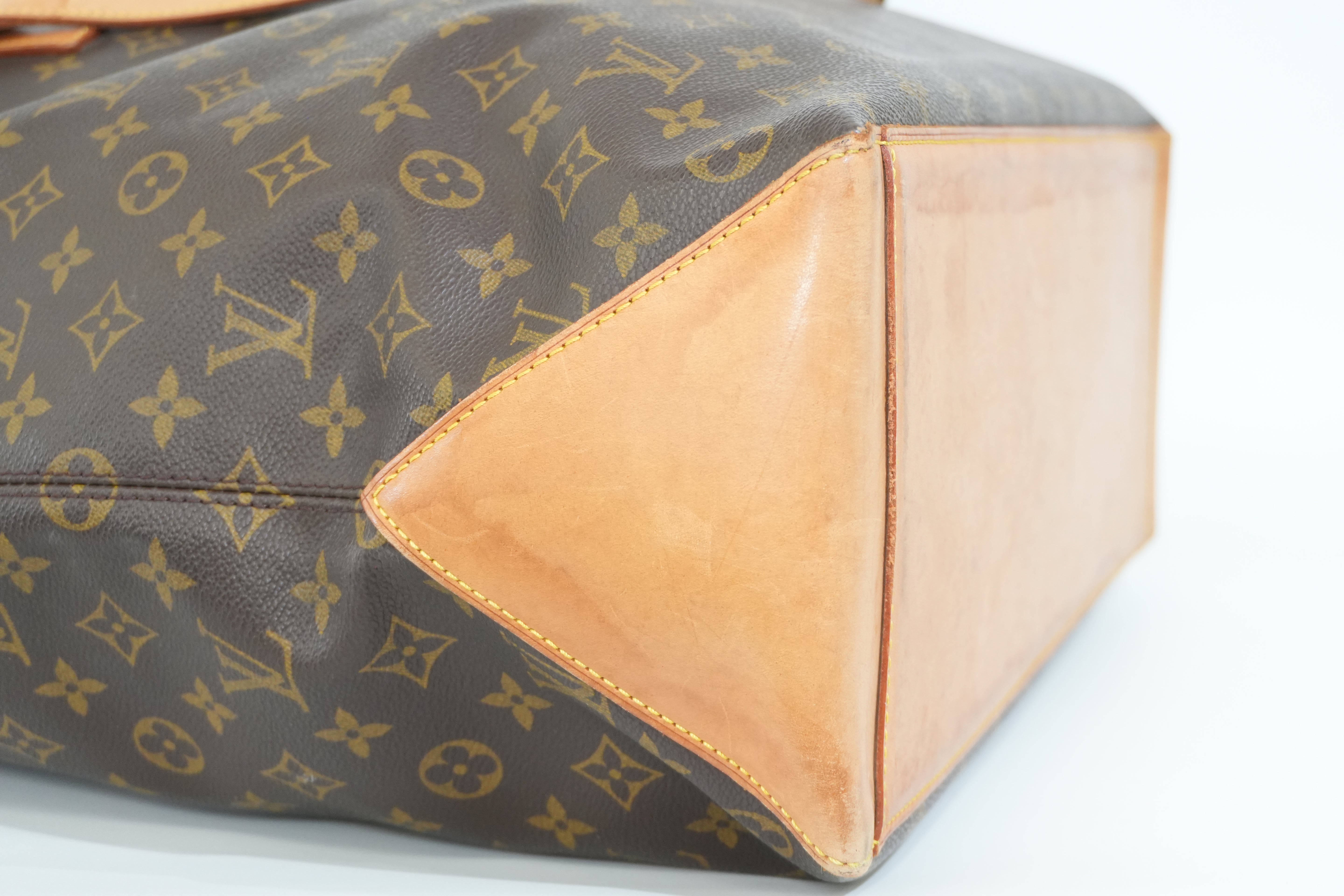 Pre-owned Louis Vuitton Monogram Cabas Mezzo Tote Bag