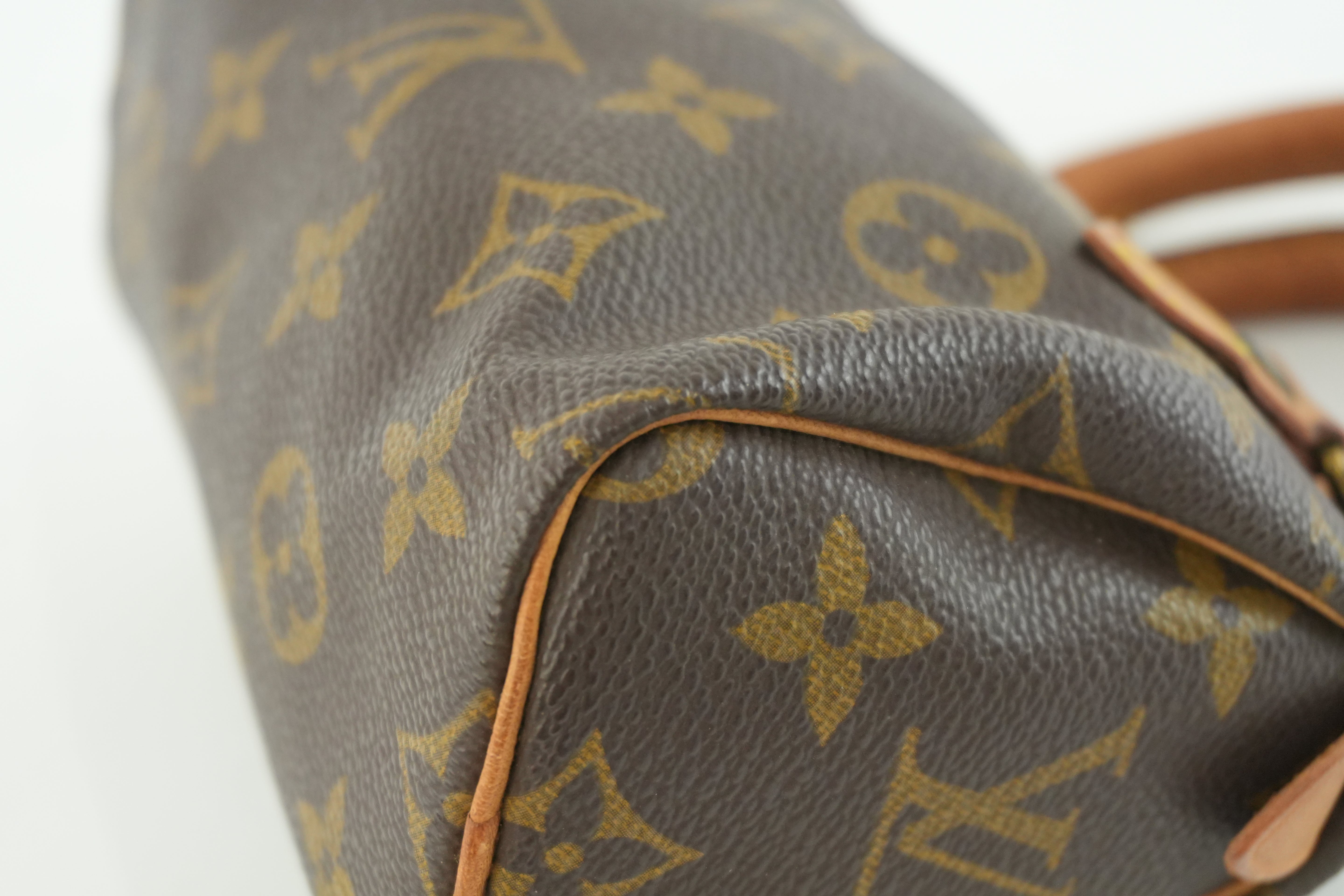 Louis Vuitton Monogram Vintage Mini Speedy Used