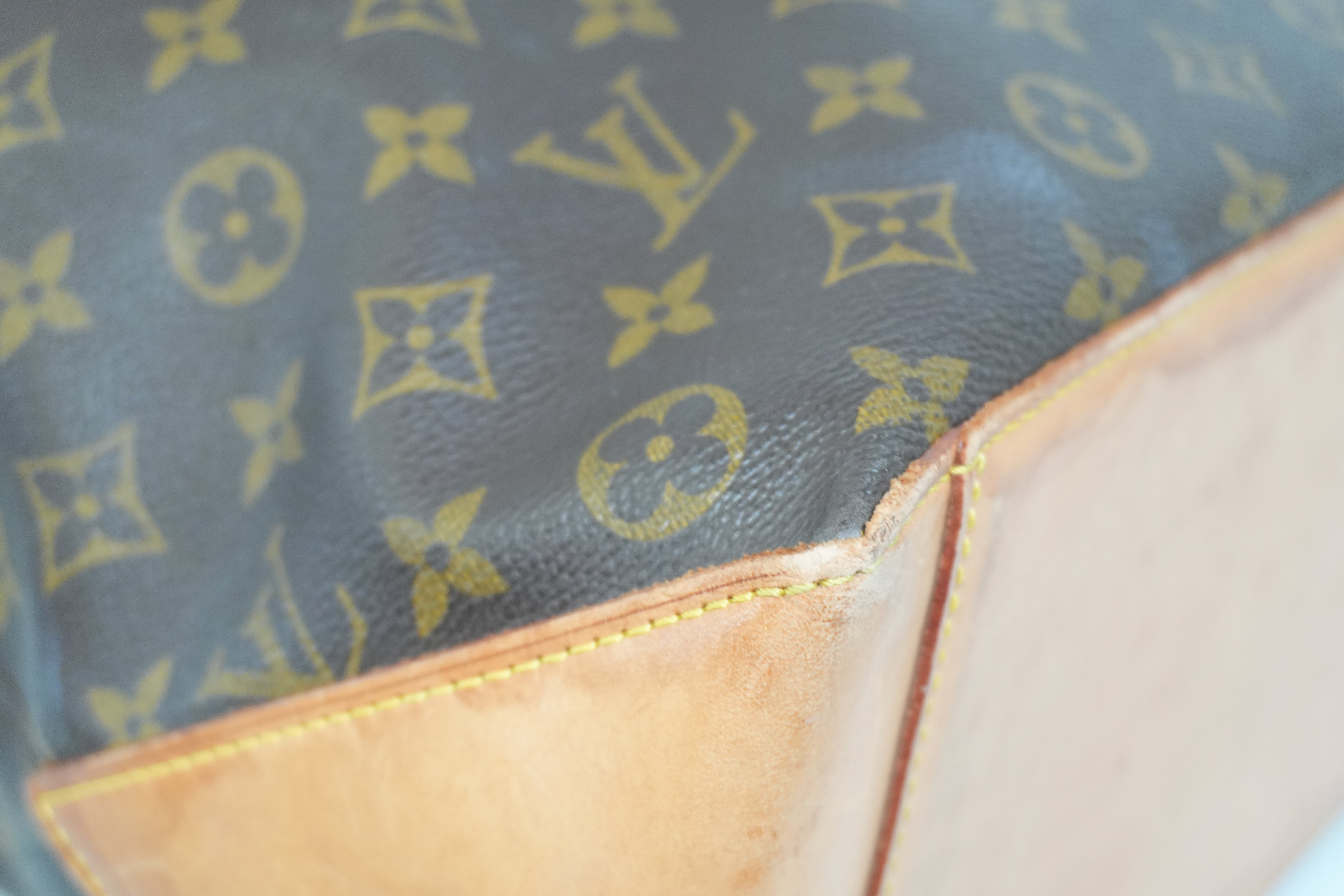 Pre-owned Louis Vuitton Monogram Cabas Mezzo Tote Bag