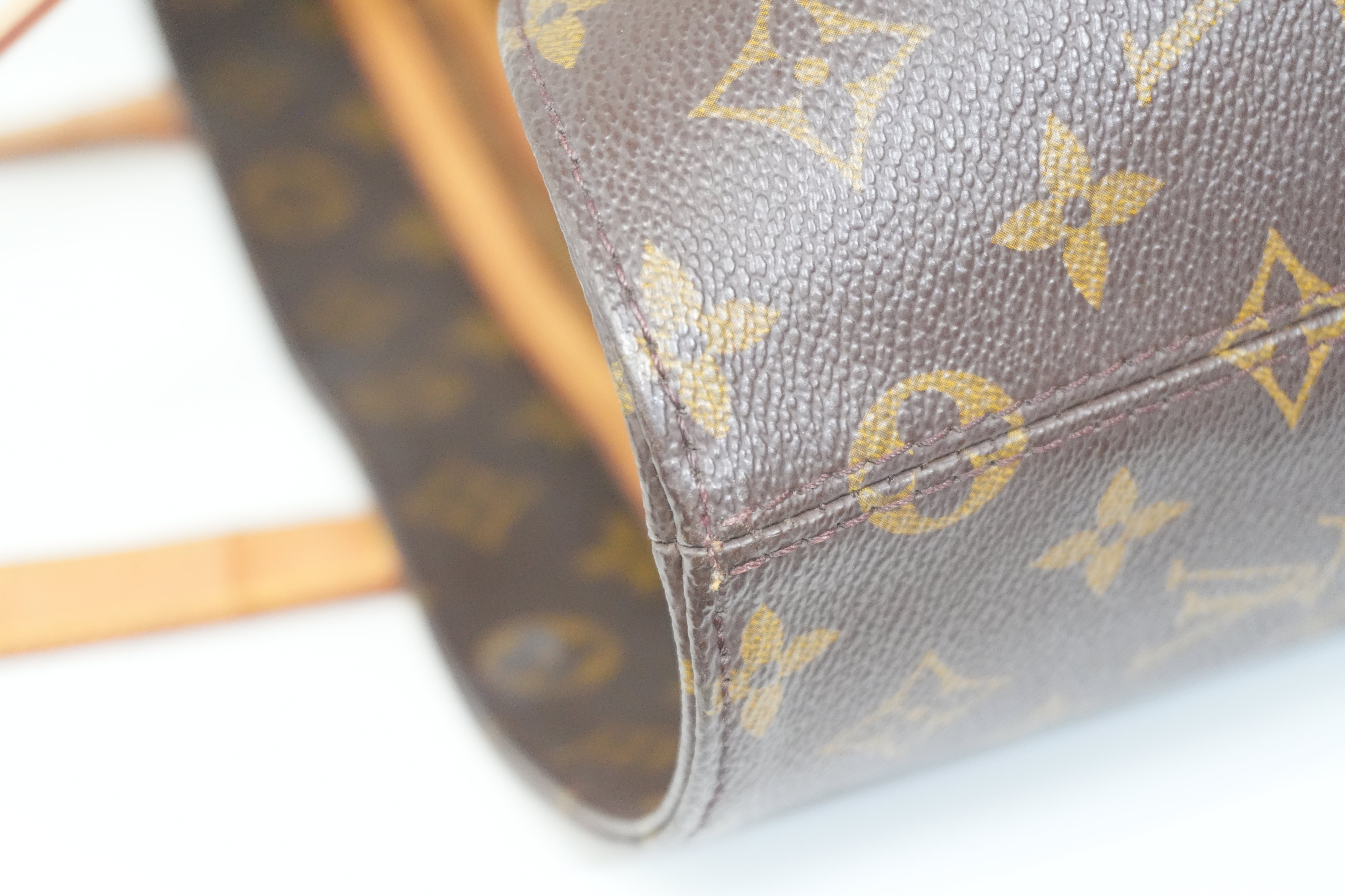 Pre-owned Louis Vuitton Monogram Cabas Mezzo Tote Bag