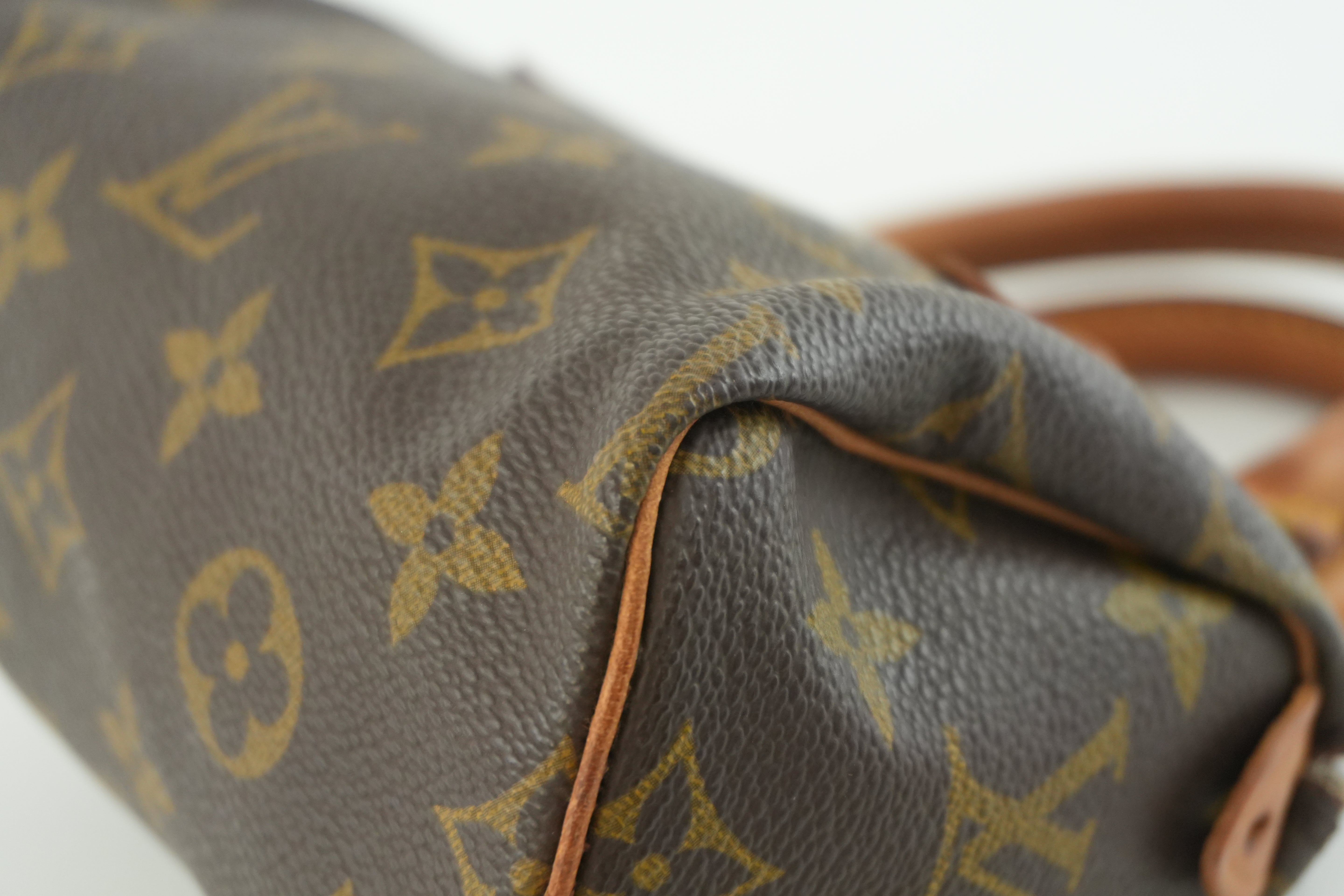 Louis Vuitton Monogram Vintage Mini Speedy Used