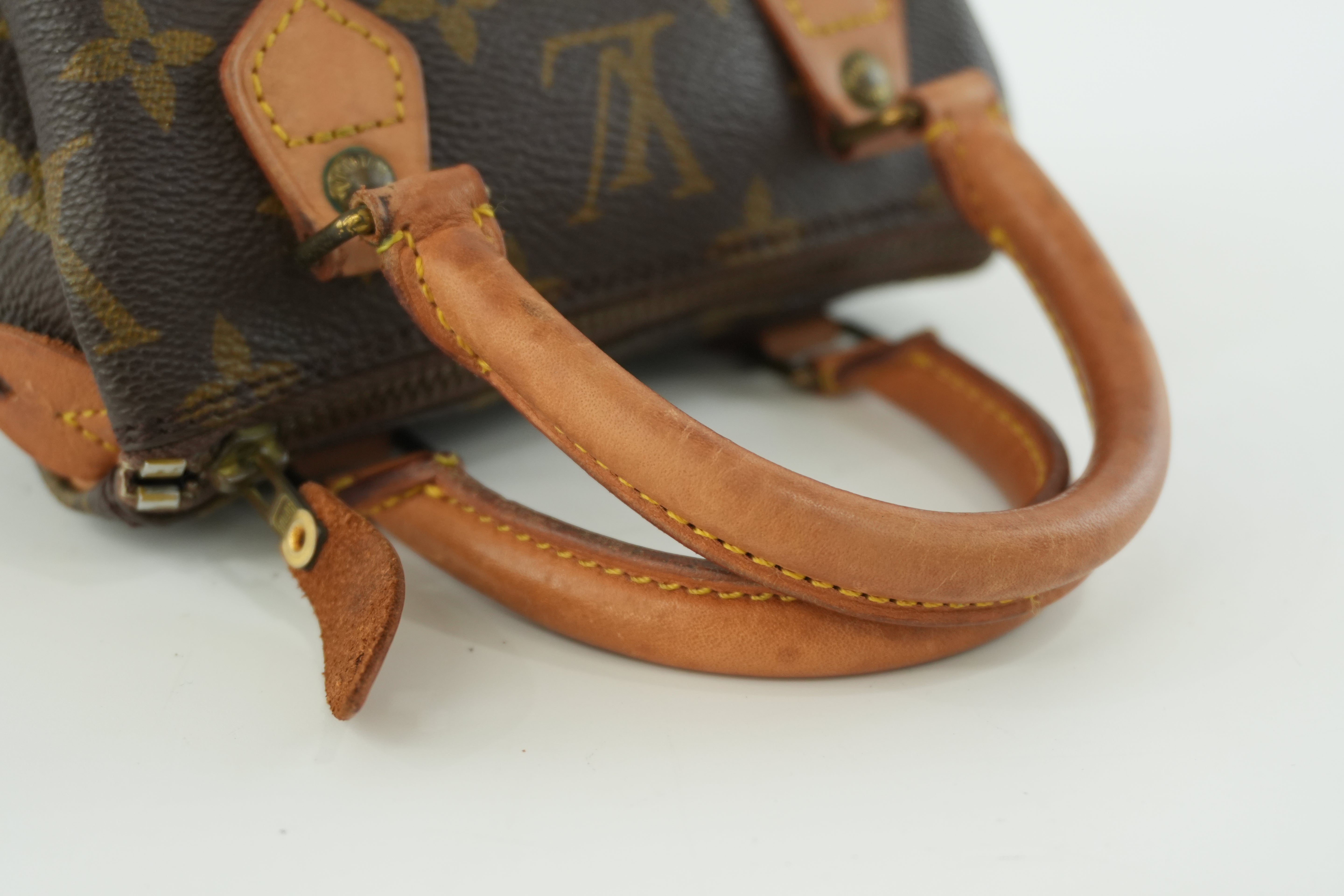 Louis Vuitton Monogram Vintage Mini Speedy Used