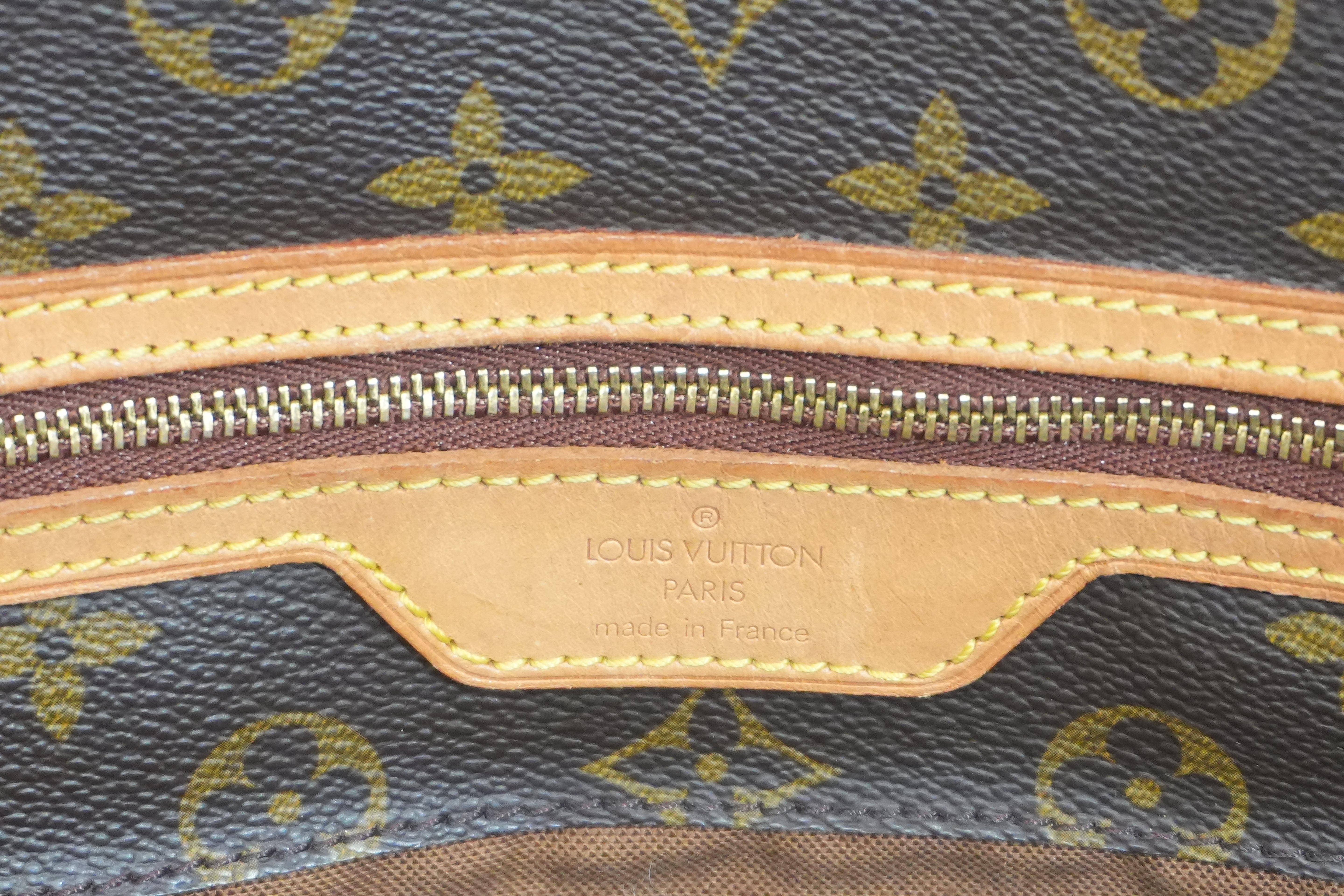 Pre-owned Louis Vuitton Monogram Cabas Mezzo Tote Bag