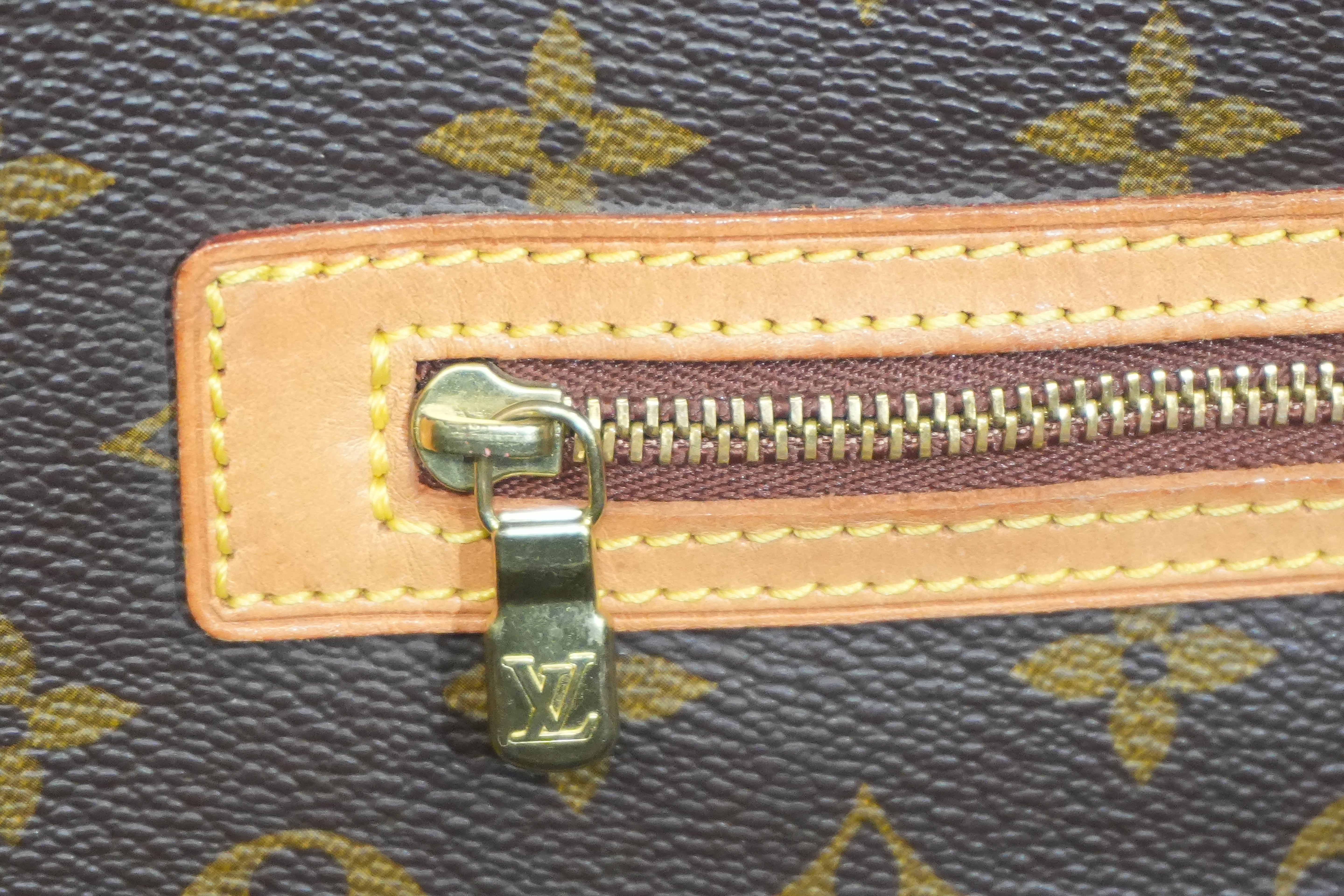 Pre-owned Louis Vuitton Monogram Cabas Mezzo Tote Bag