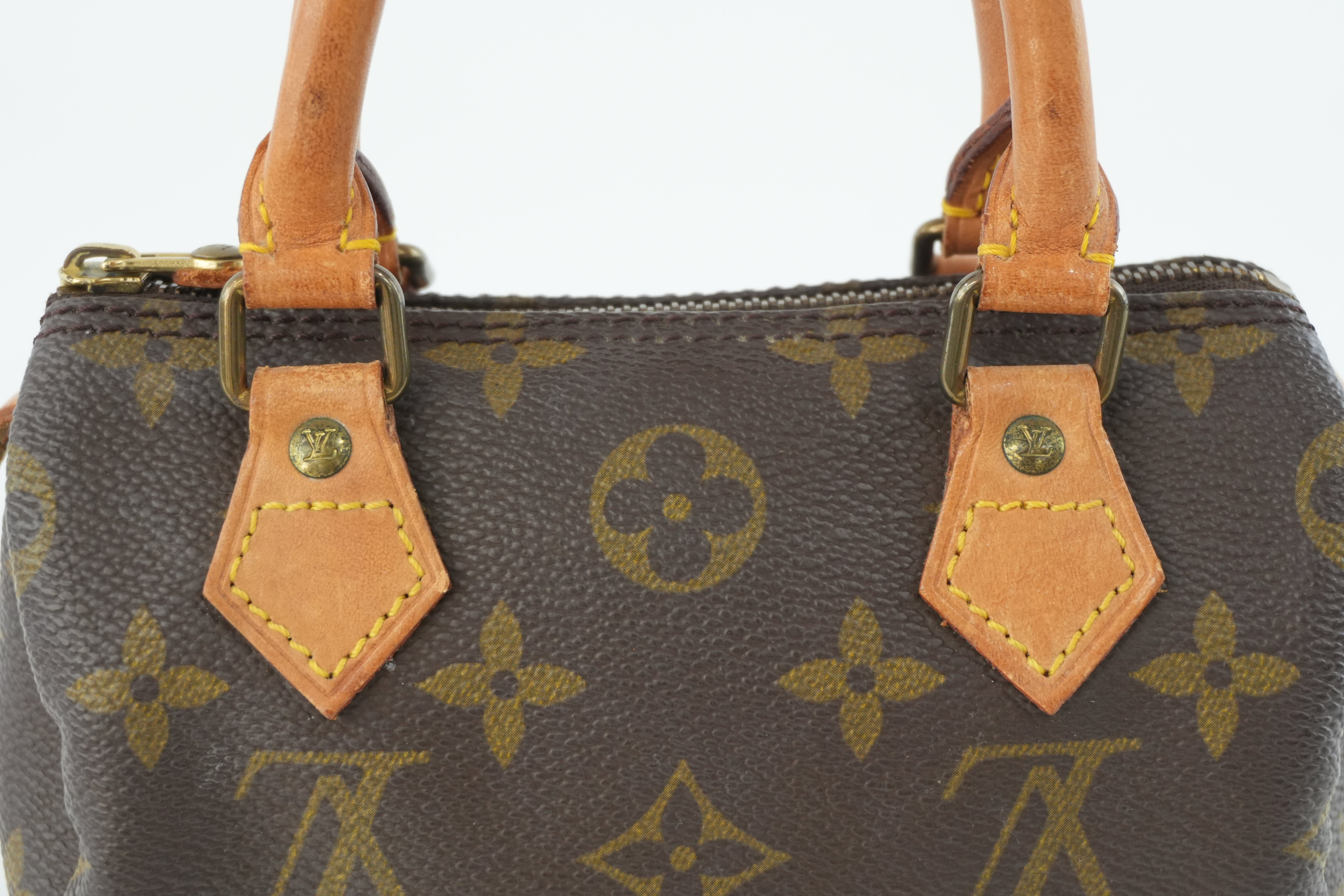 Louis Vuitton Monogram Mini Speedy Used