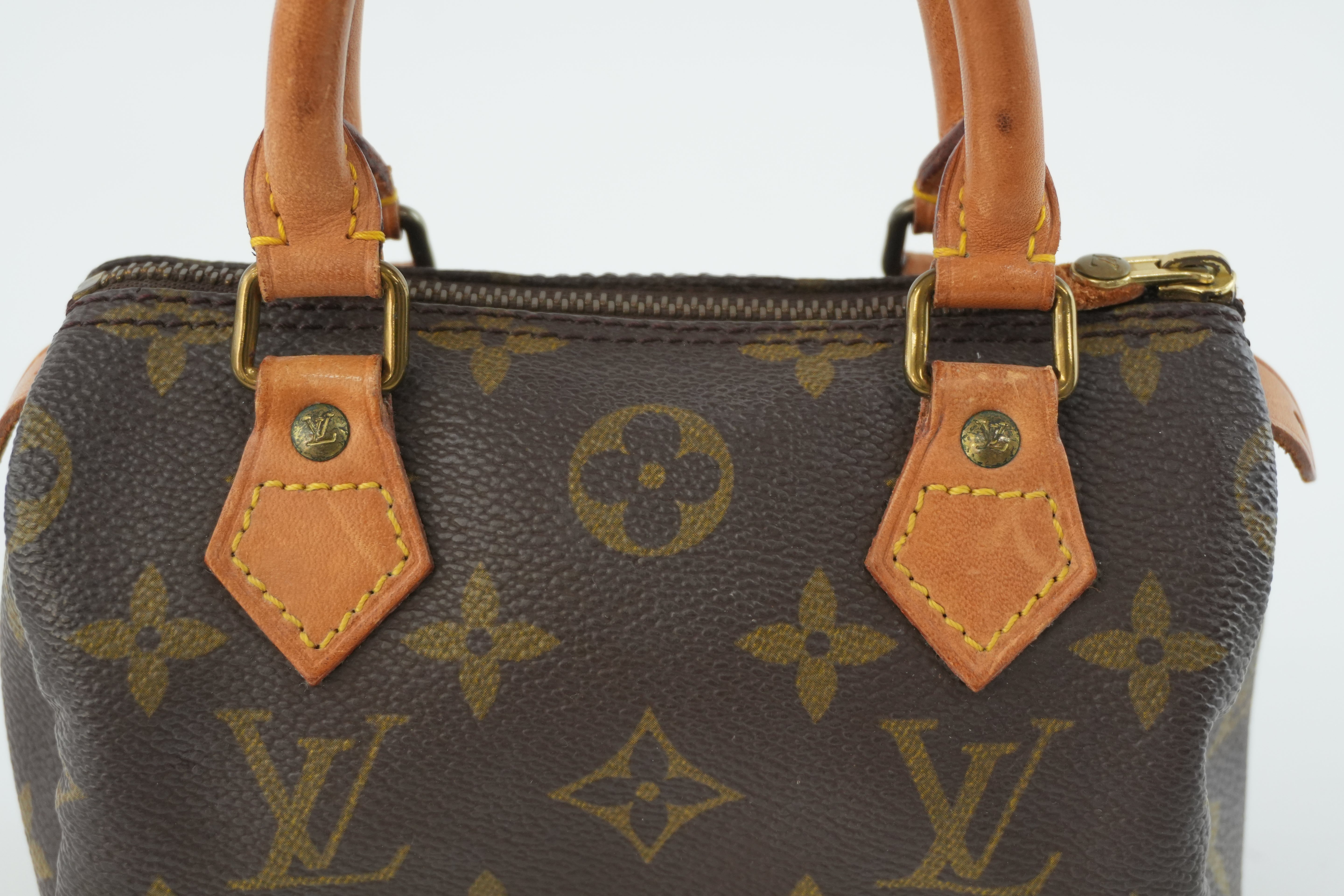Louis Vuitton Monogram Mini Speedy Used