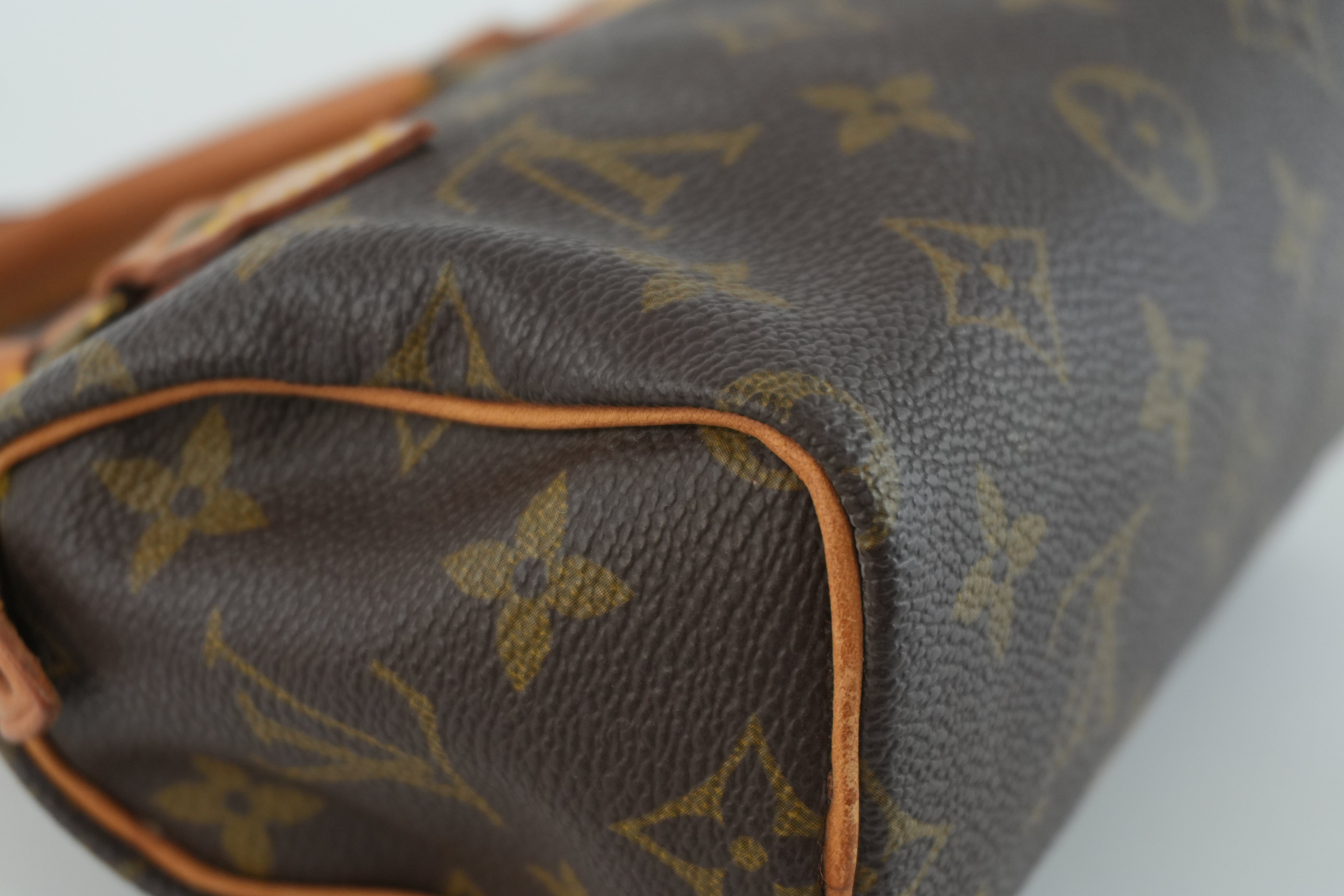 Louis Vuitton Monogram Mini Speedy Used