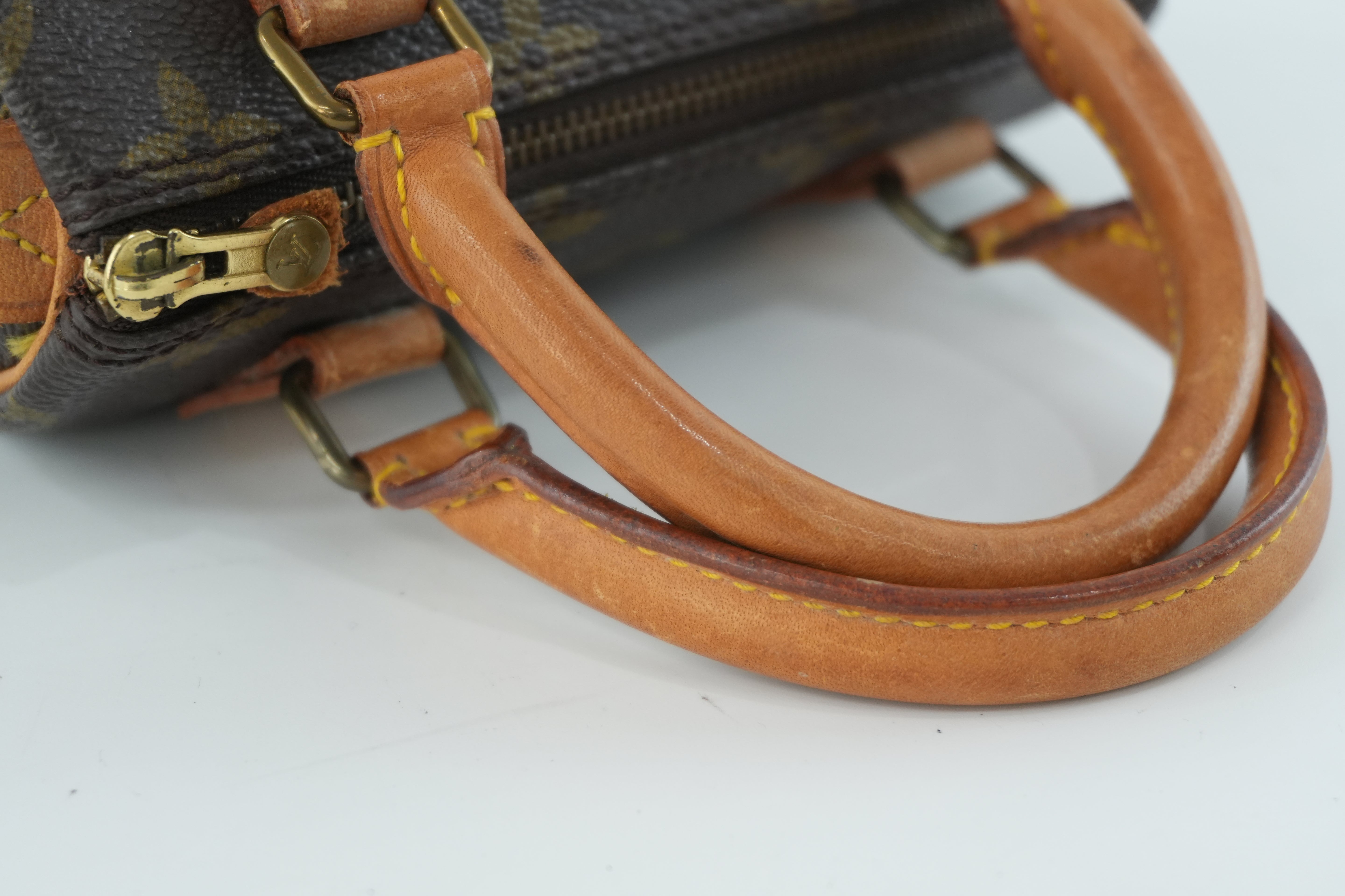 Louis Vuitton Monogram Mini Speedy Used