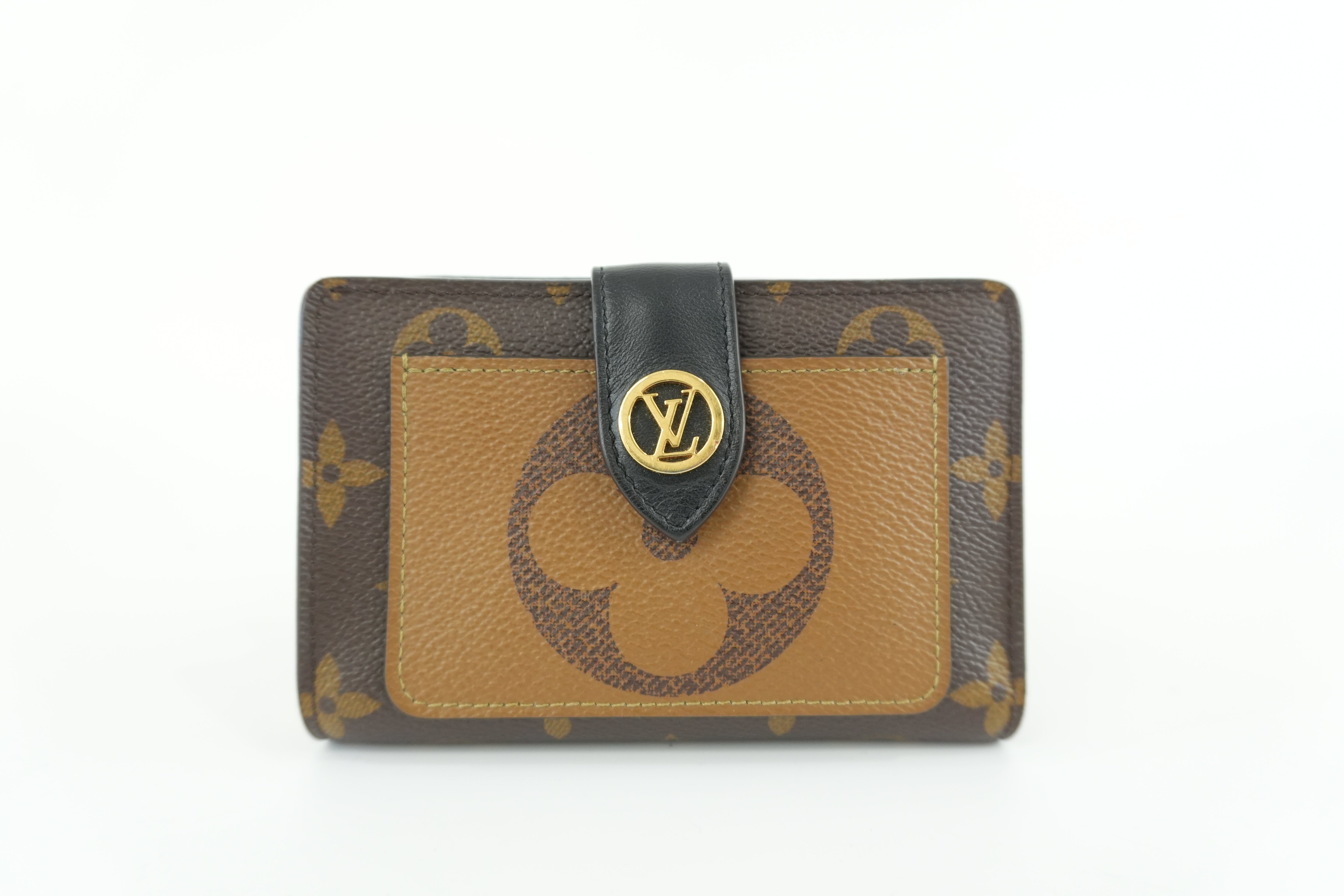 Pre-owned Louis Vuitton Monogram Reverse Juliet Wallet