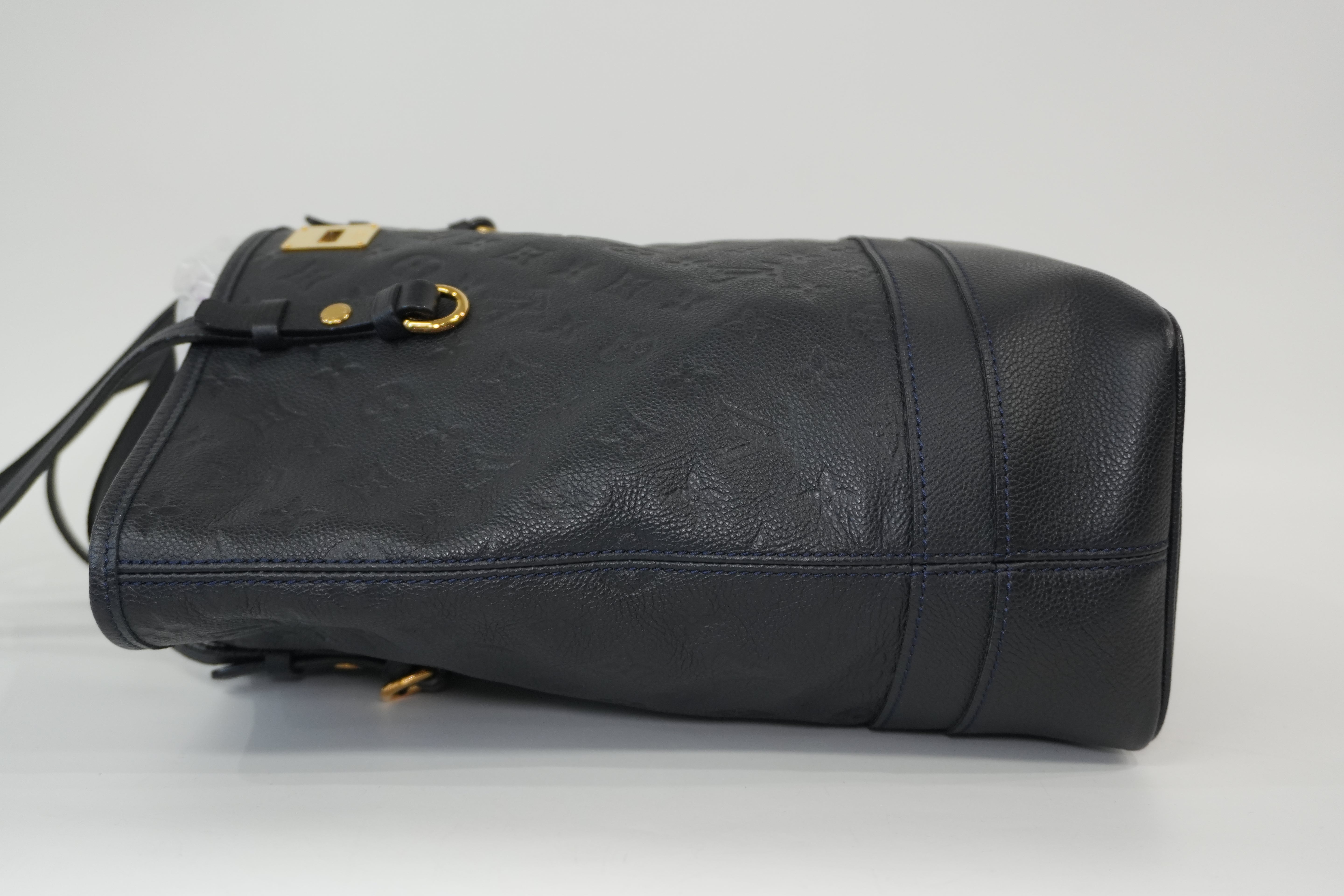 Pre-Owned Louis Vuitton Empriente Citadine PM Tote Bag Navy