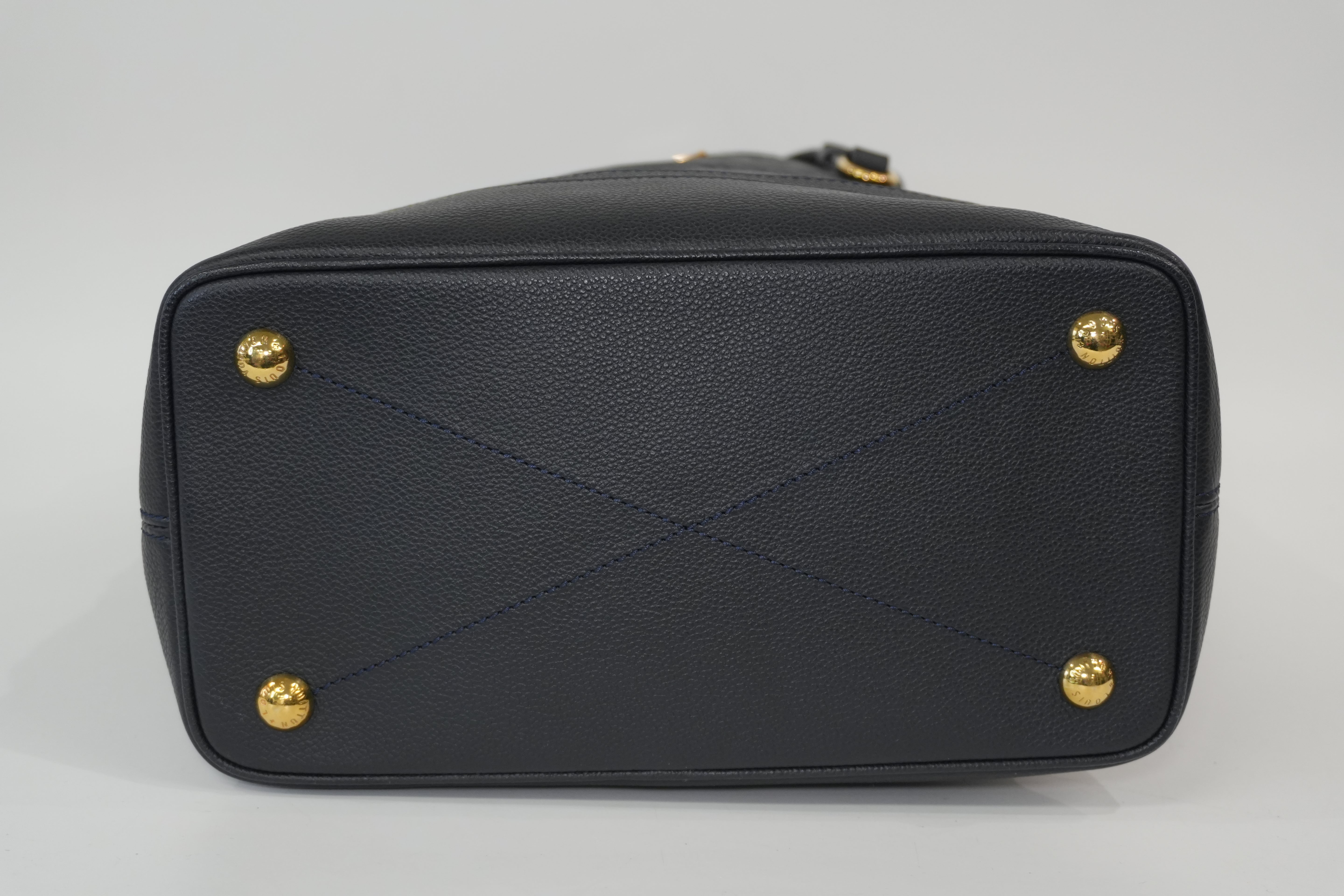 Pre-Owned Louis Vuitton Empriente Citadine PM Tote Bag Navy