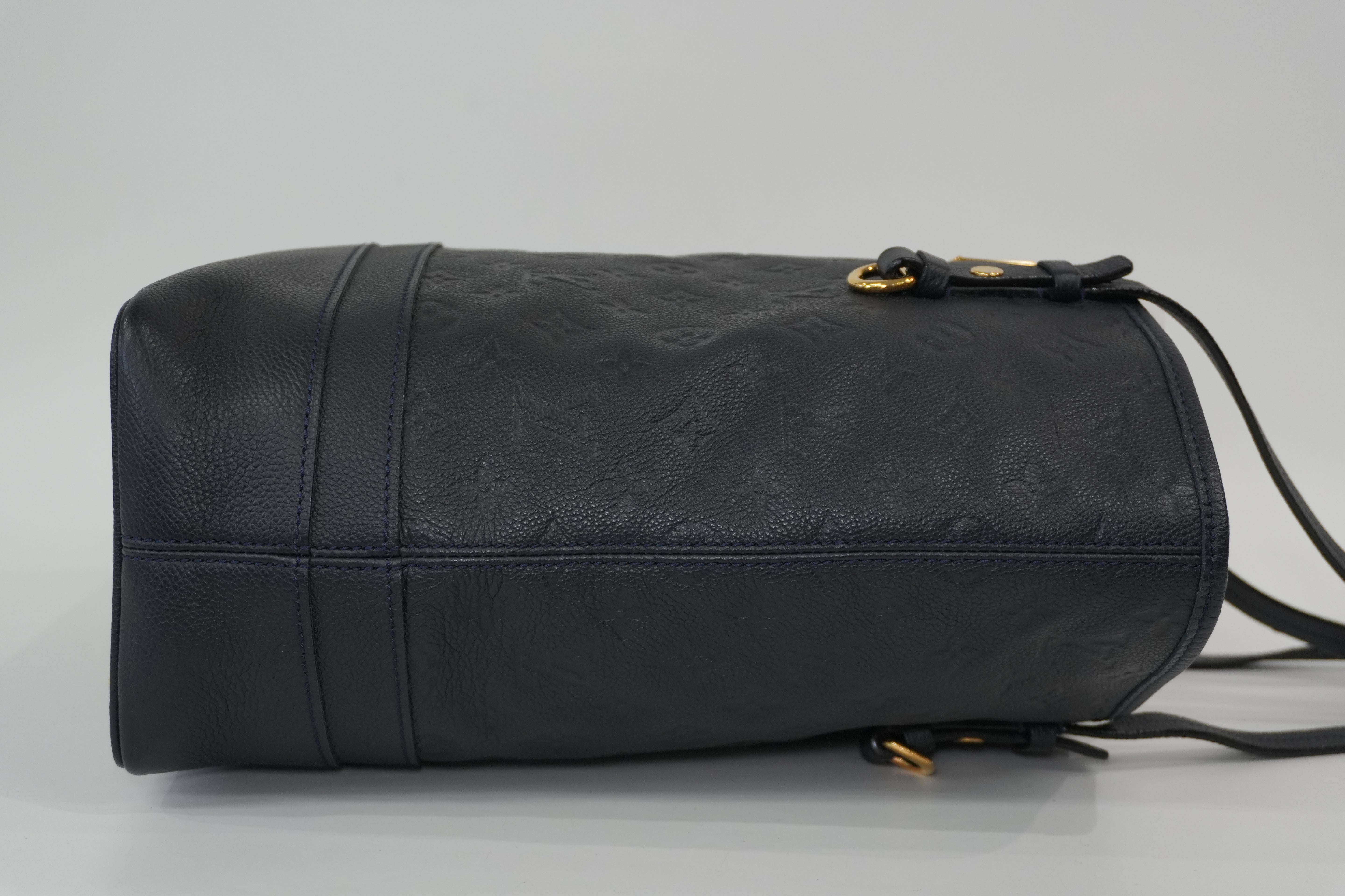 Pre-Owned Louis Vuitton Empriente Citadine PM Tote Bag Navy