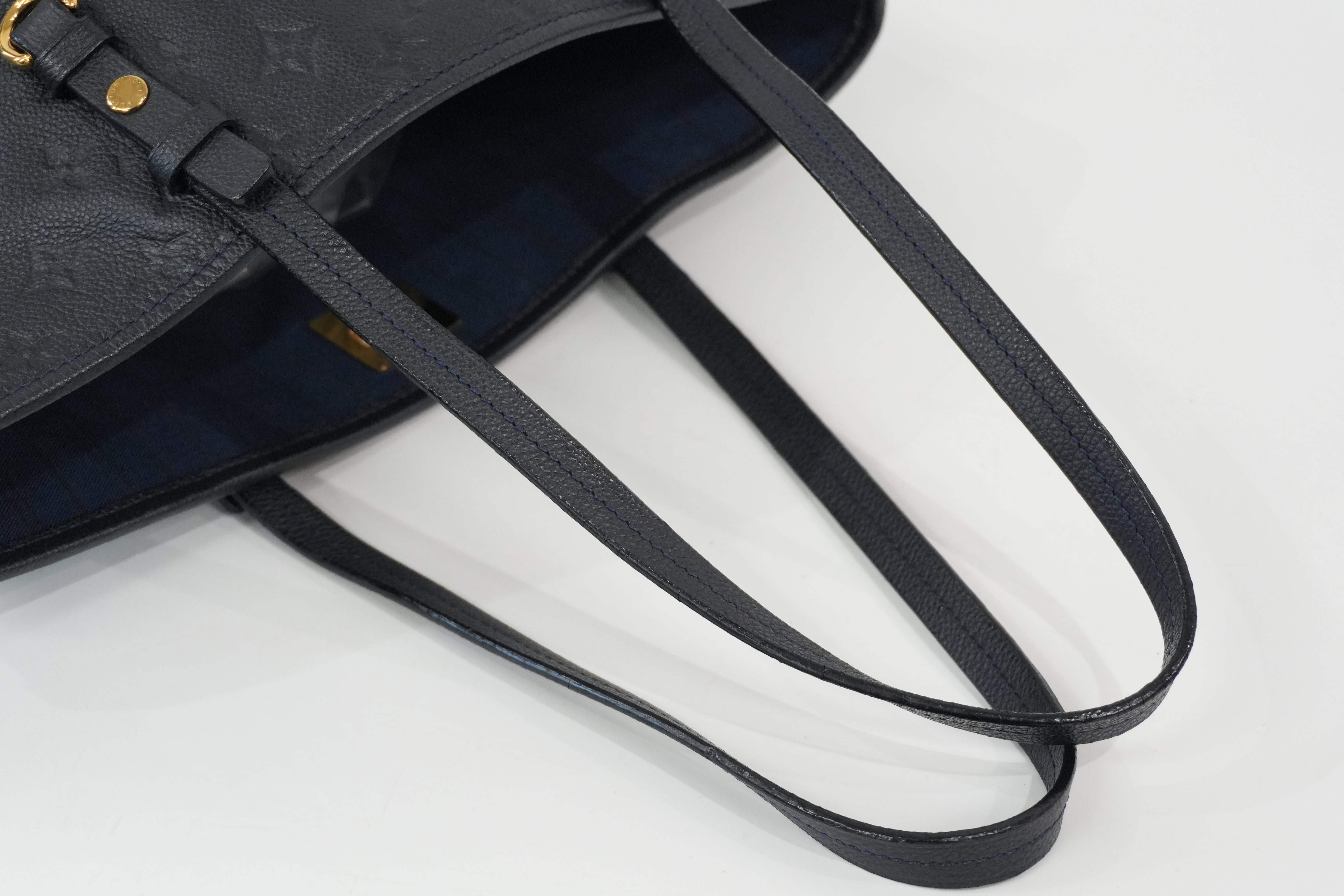 Pre-Owned Louis Vuitton Empriente Citadine PM Tote Bag Navy