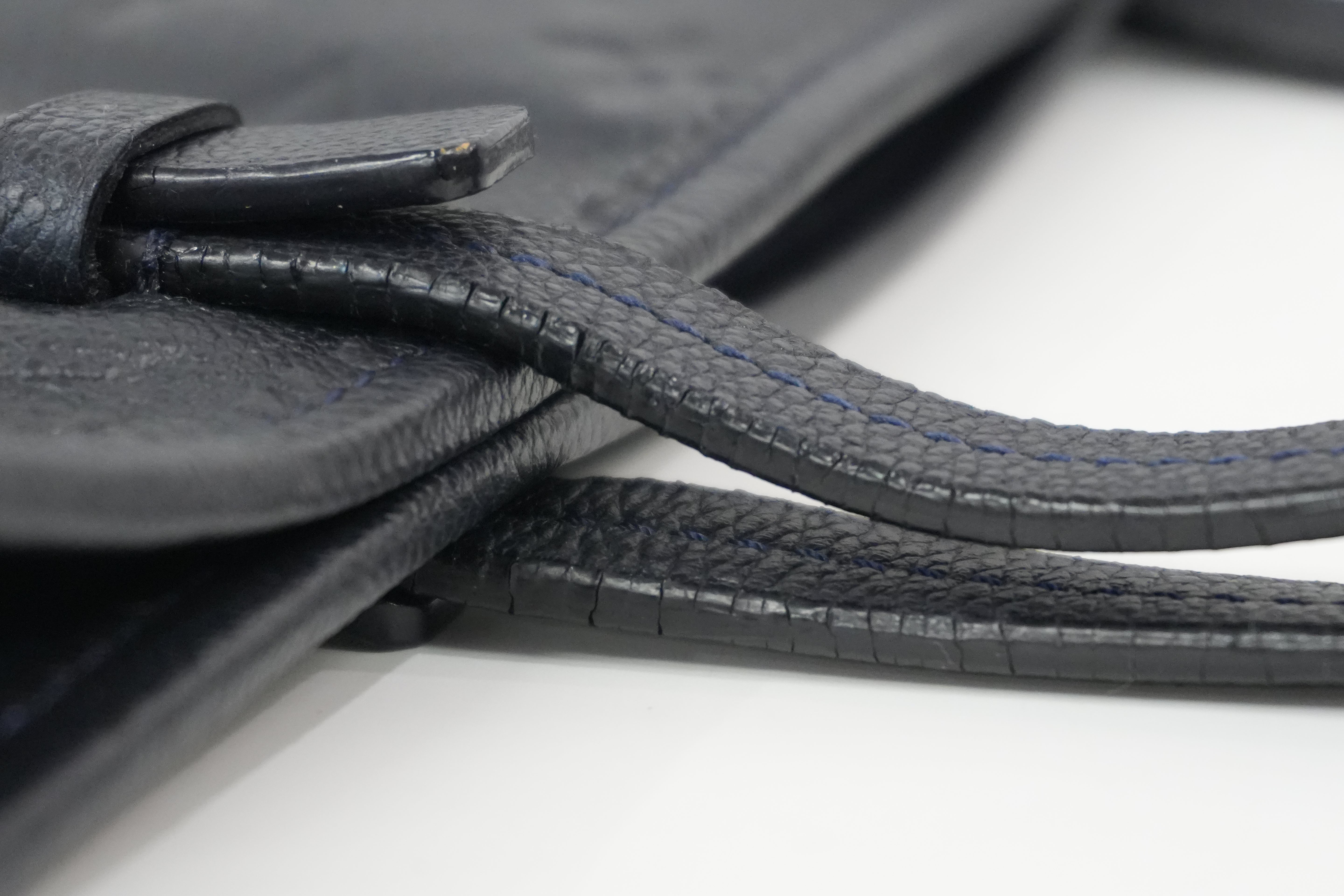 Pre-Owned Louis Vuitton Empriente Citadine PM Tote Bag Navy