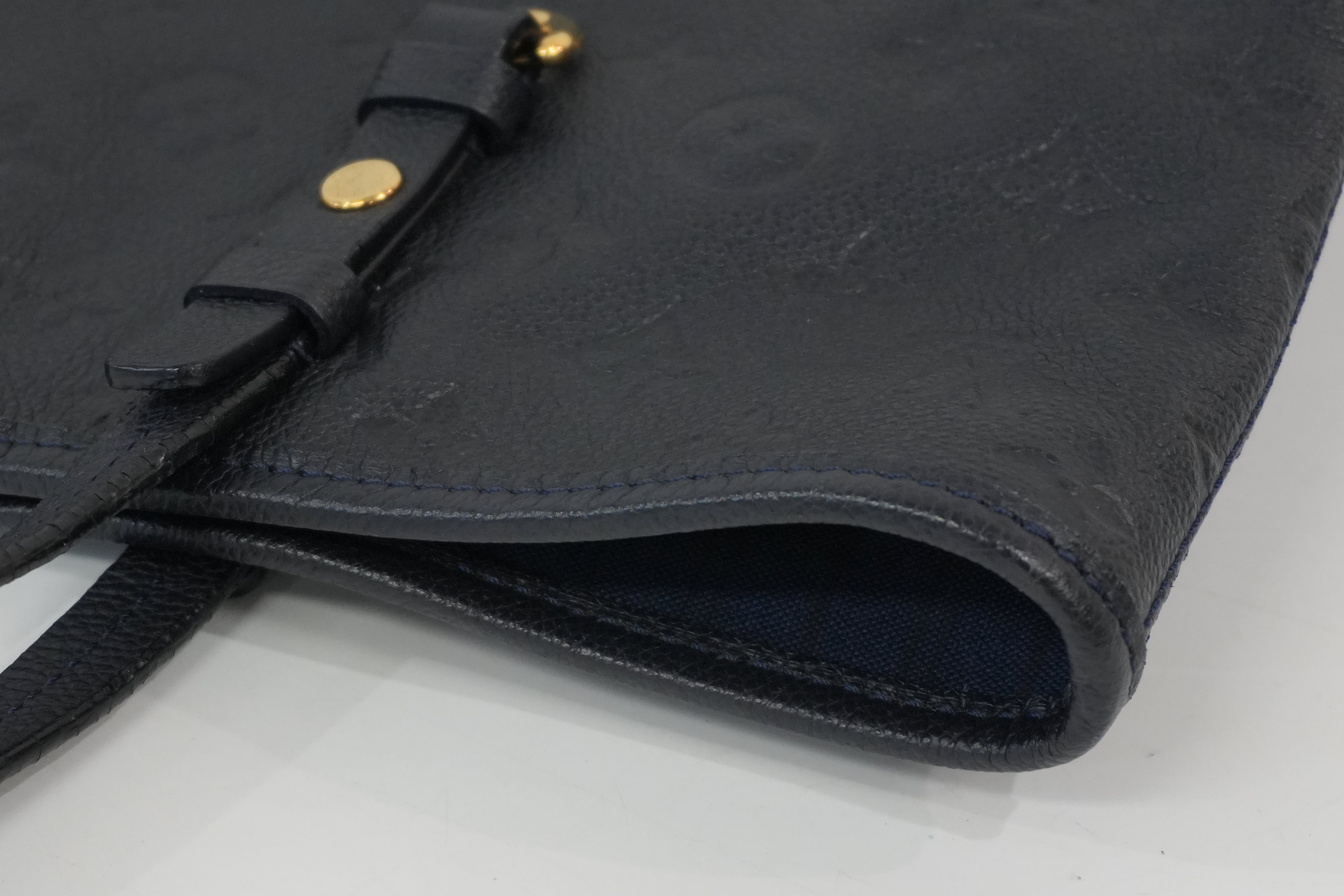 Pre-Owned Louis Vuitton Empriente Citadine PM Tote Bag Navy