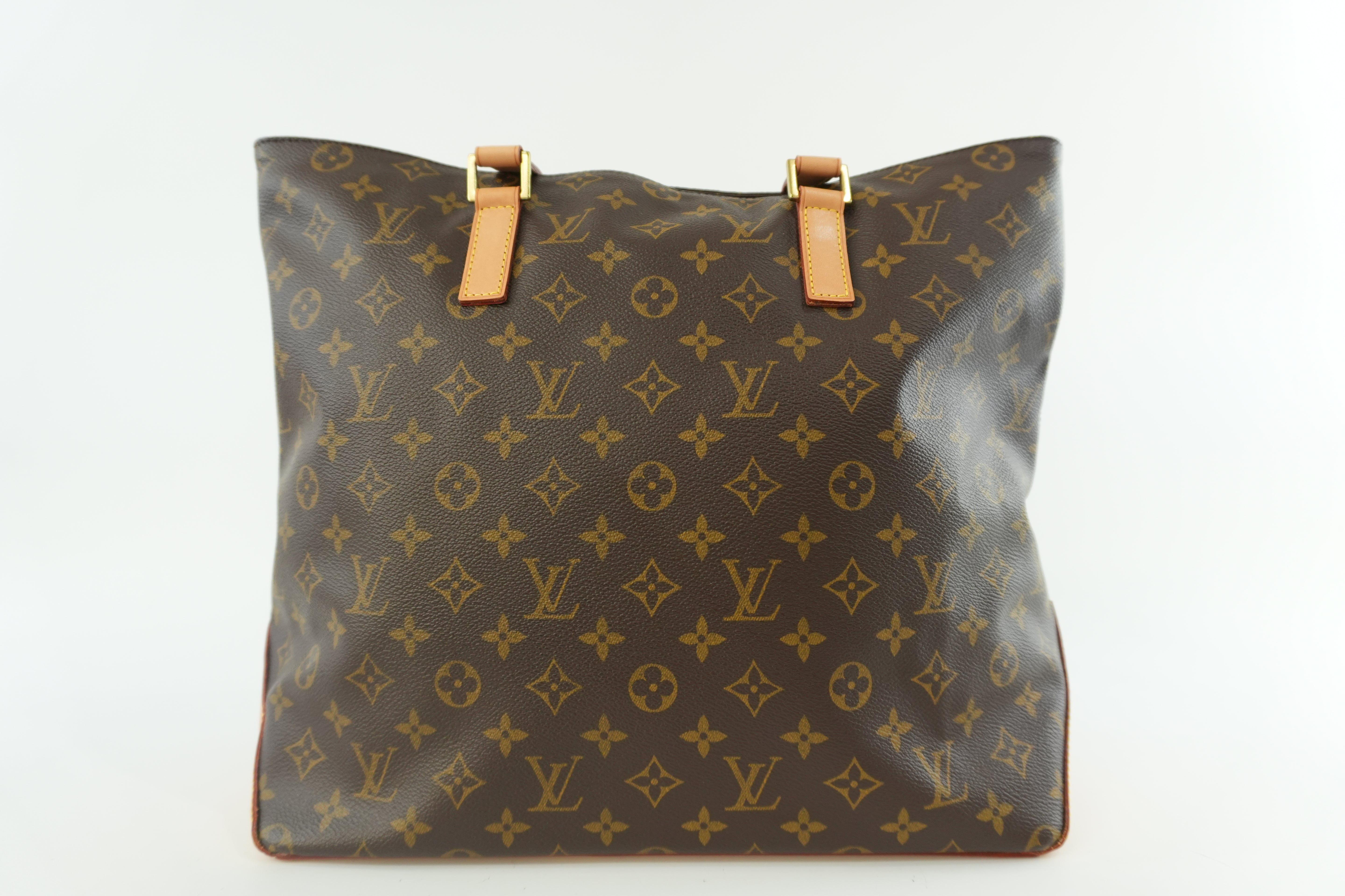 Louis Vuitton Monogram Cabas Mezzo Tote Bag Used