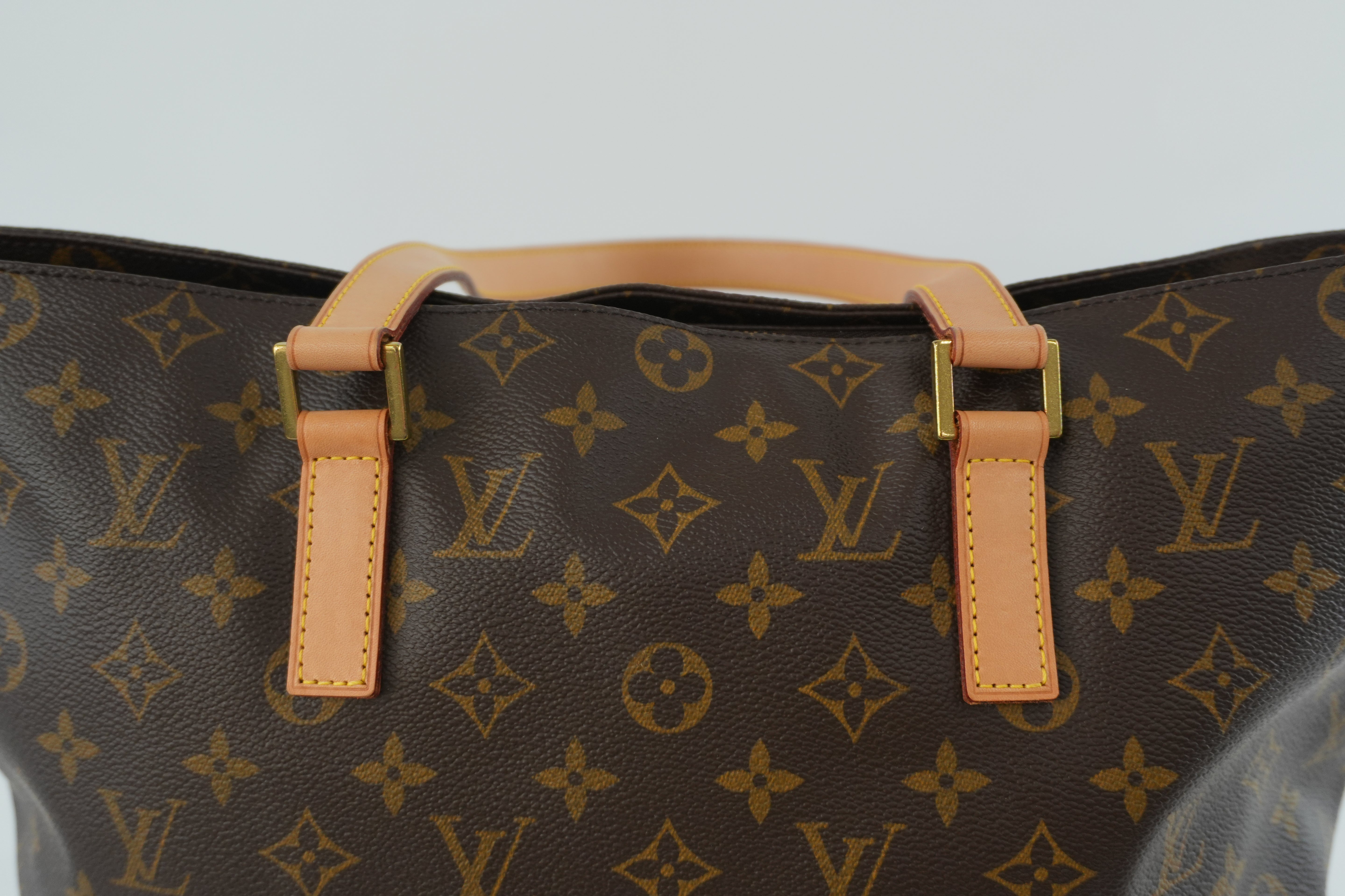 Louis Vuitton Monogram Cabas Mezzo Tote Bag Used
