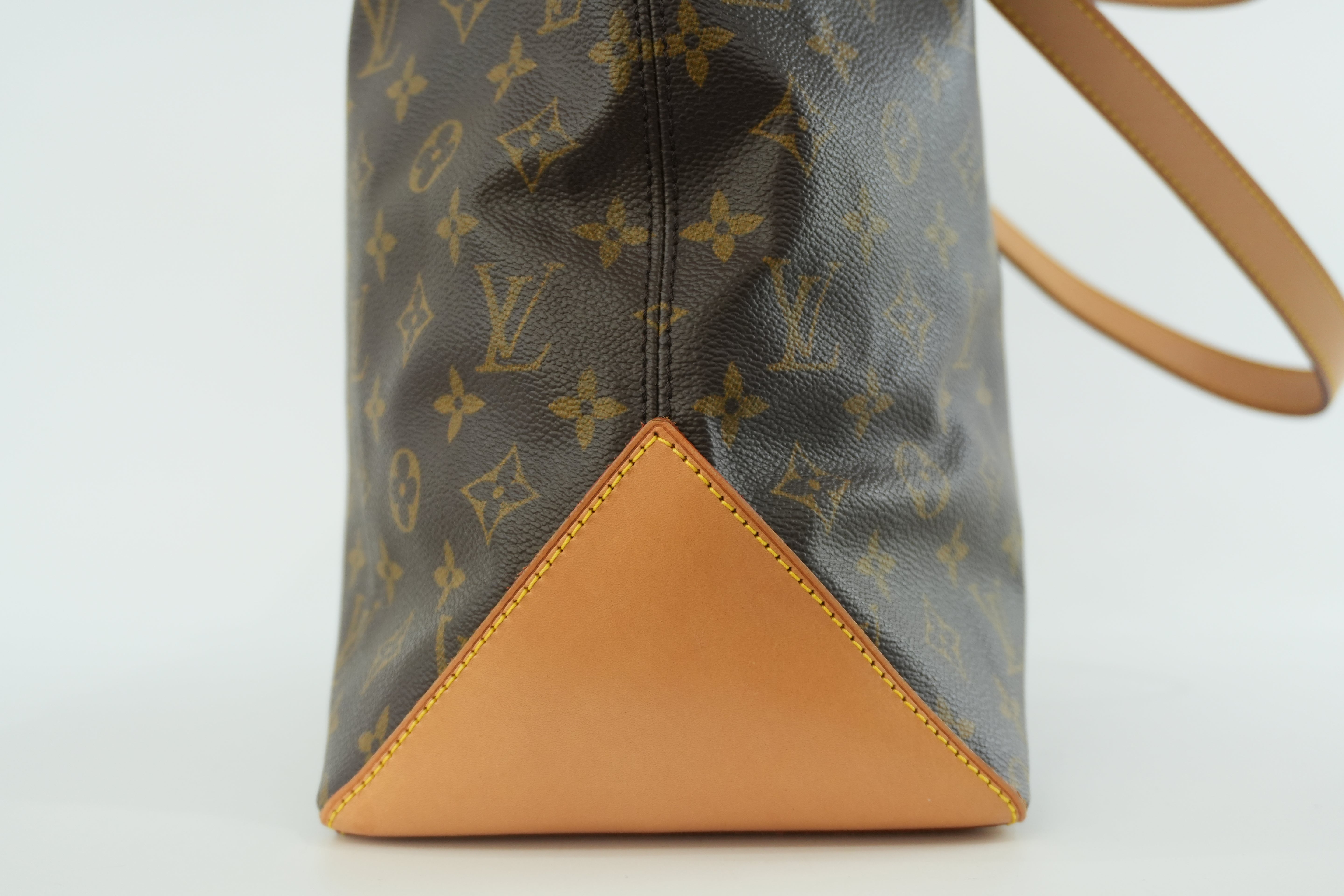 Louis Vuitton Monogram Cabas Mezzo Tote Bag Used