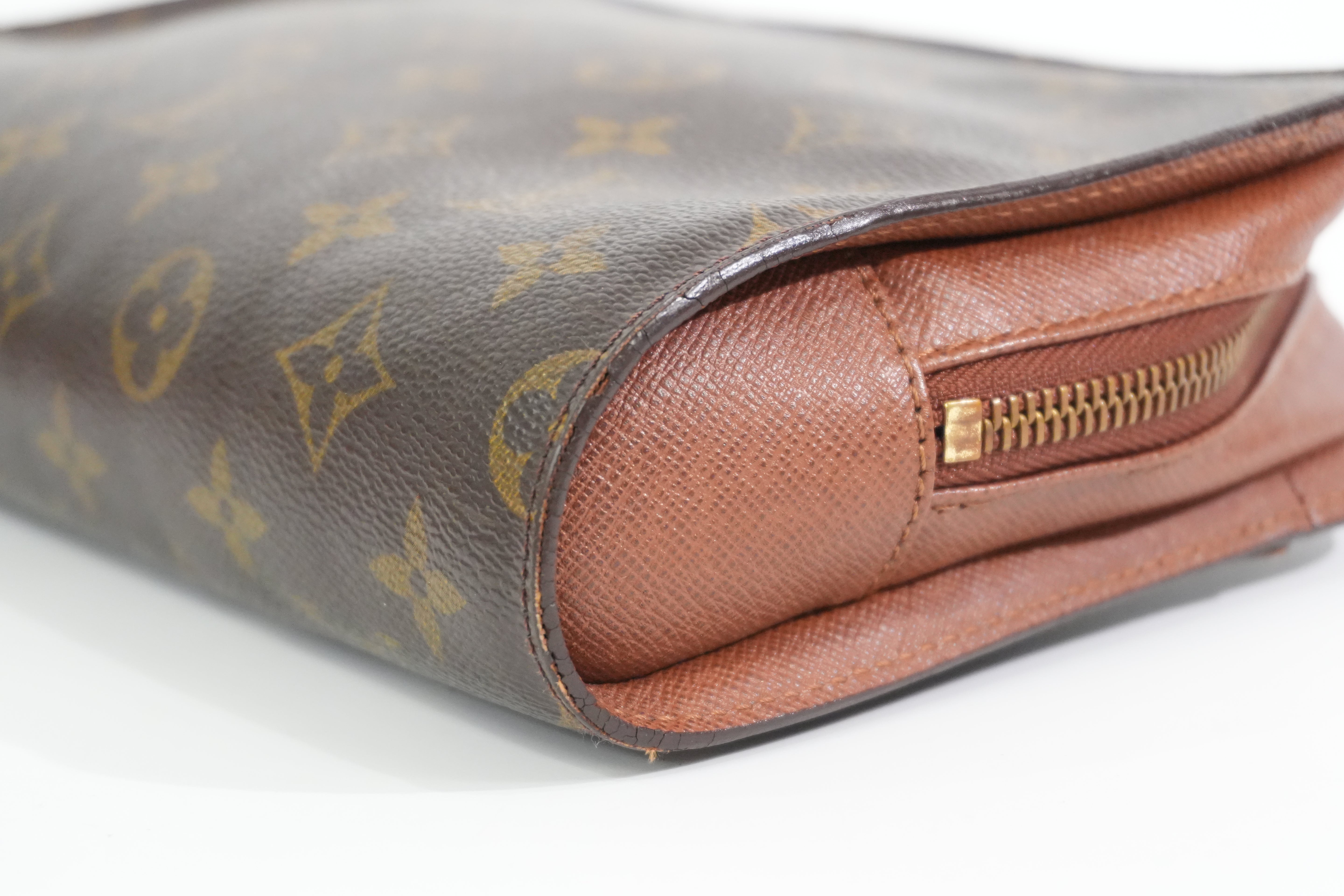 Pre-owned Louis Vuitton Monogram Orsay Wrist Clutch