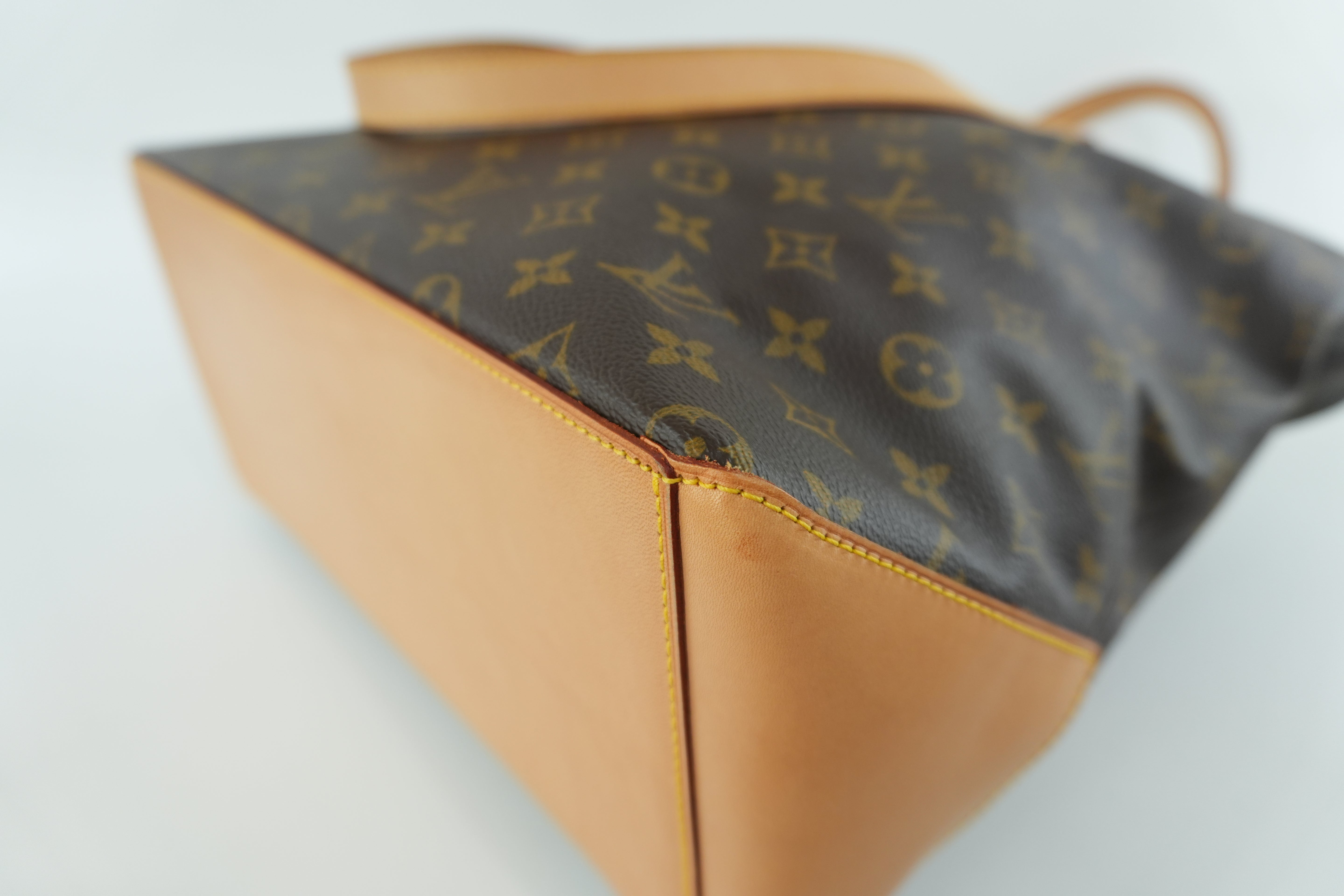 Louis Vuitton Monogram Cabas Mezzo Tote Bag Used