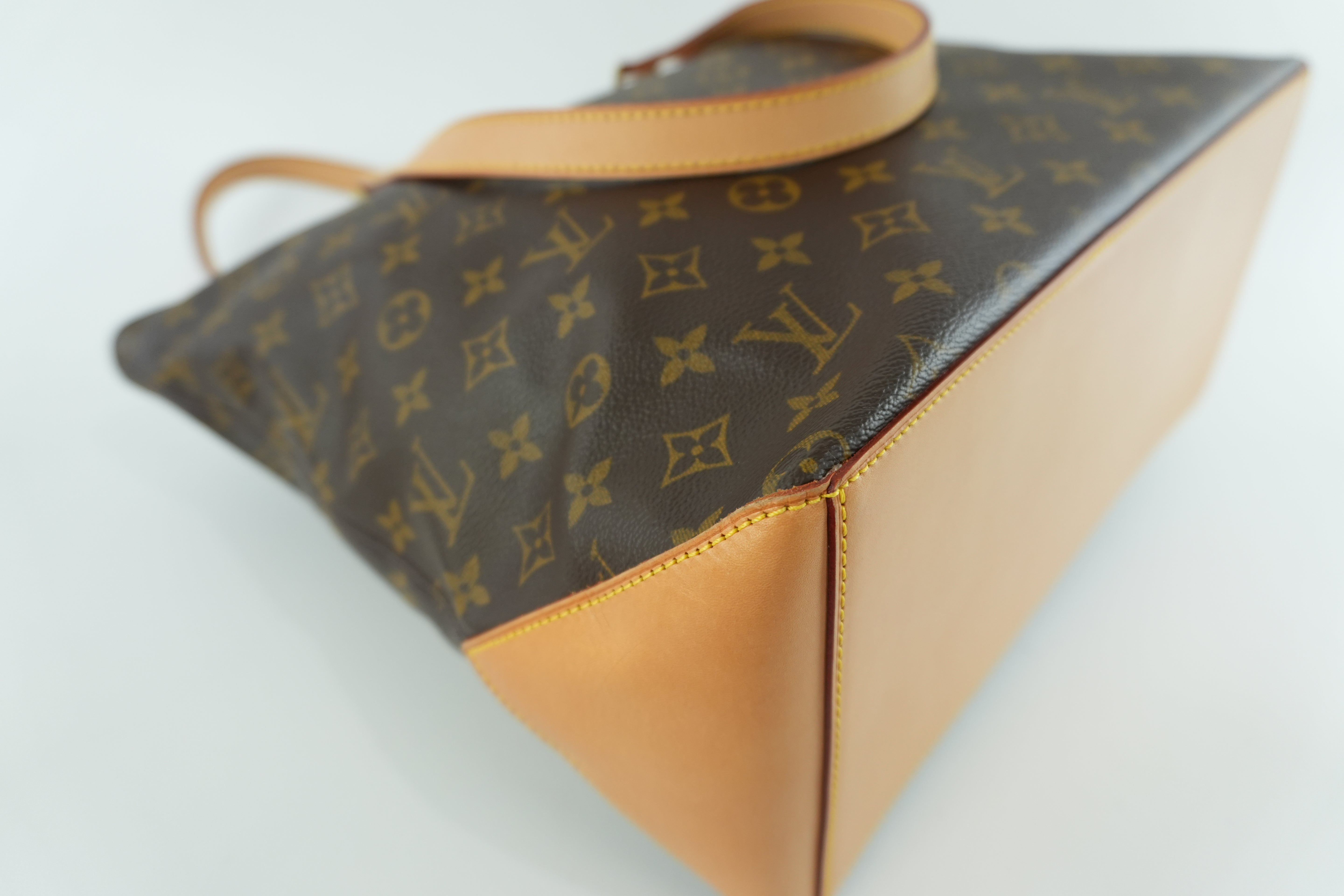 Louis Vuitton Monogram Cabas Mezzo Tote Bag Used