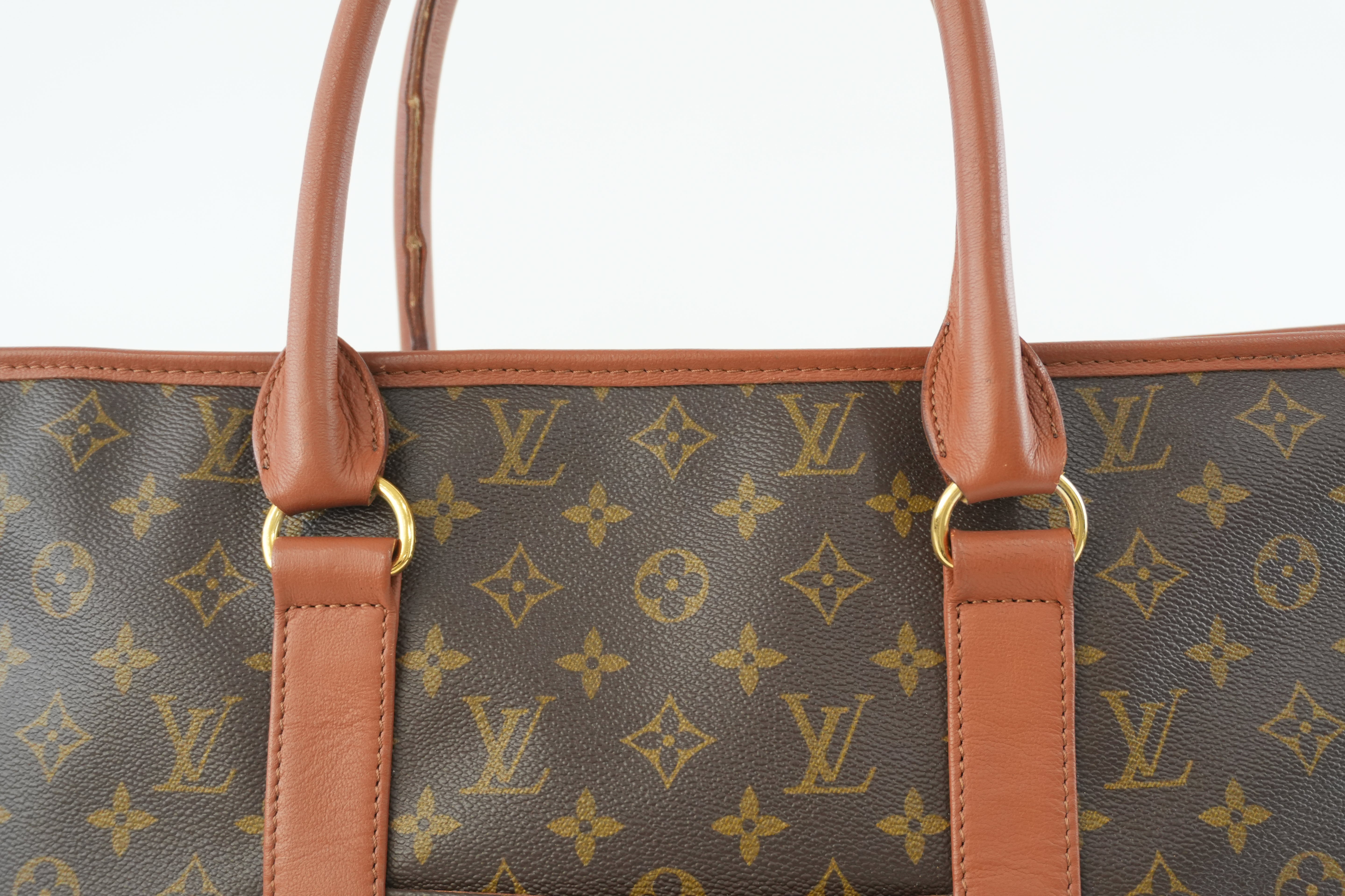 Louis Vuitton Vintage Weekender Tote Bag Used