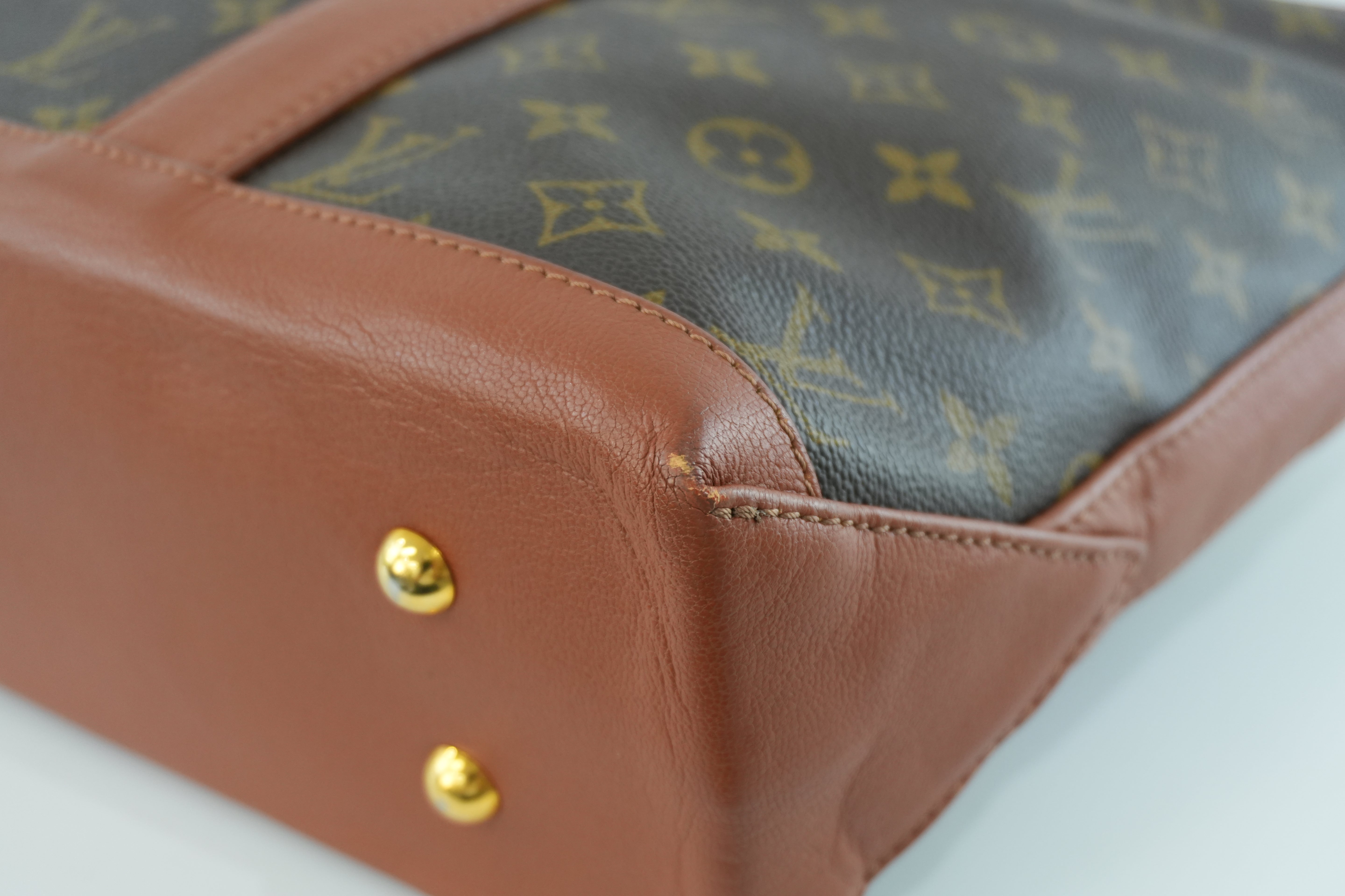 Louis Vuitton Vintage Weekender Tote Bag Used