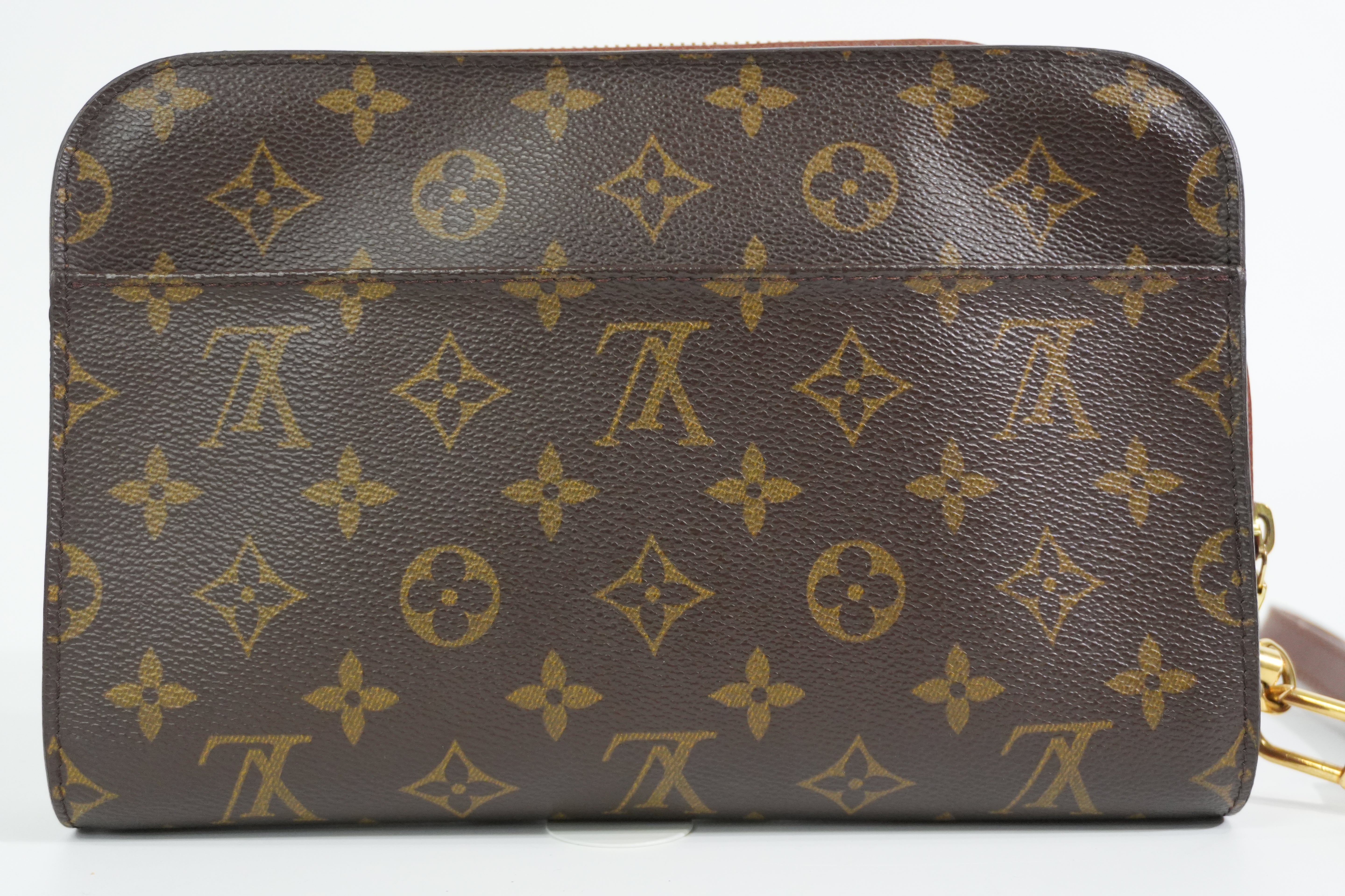 Pre-owned Louis Vuitton Monogram Orsay Wrist Clutch