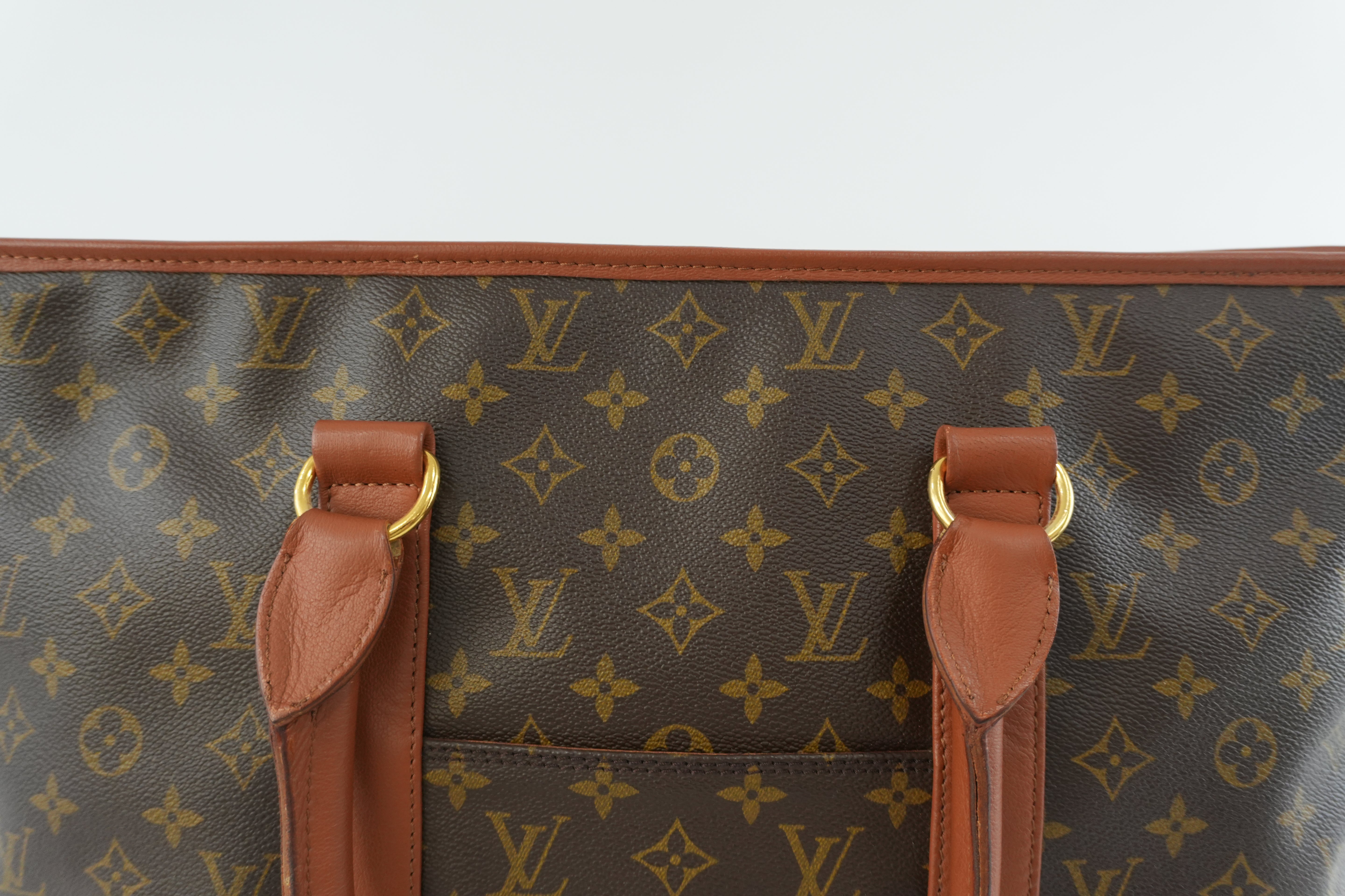 Louis Vuitton Vintage Weekender Tote Bag Used