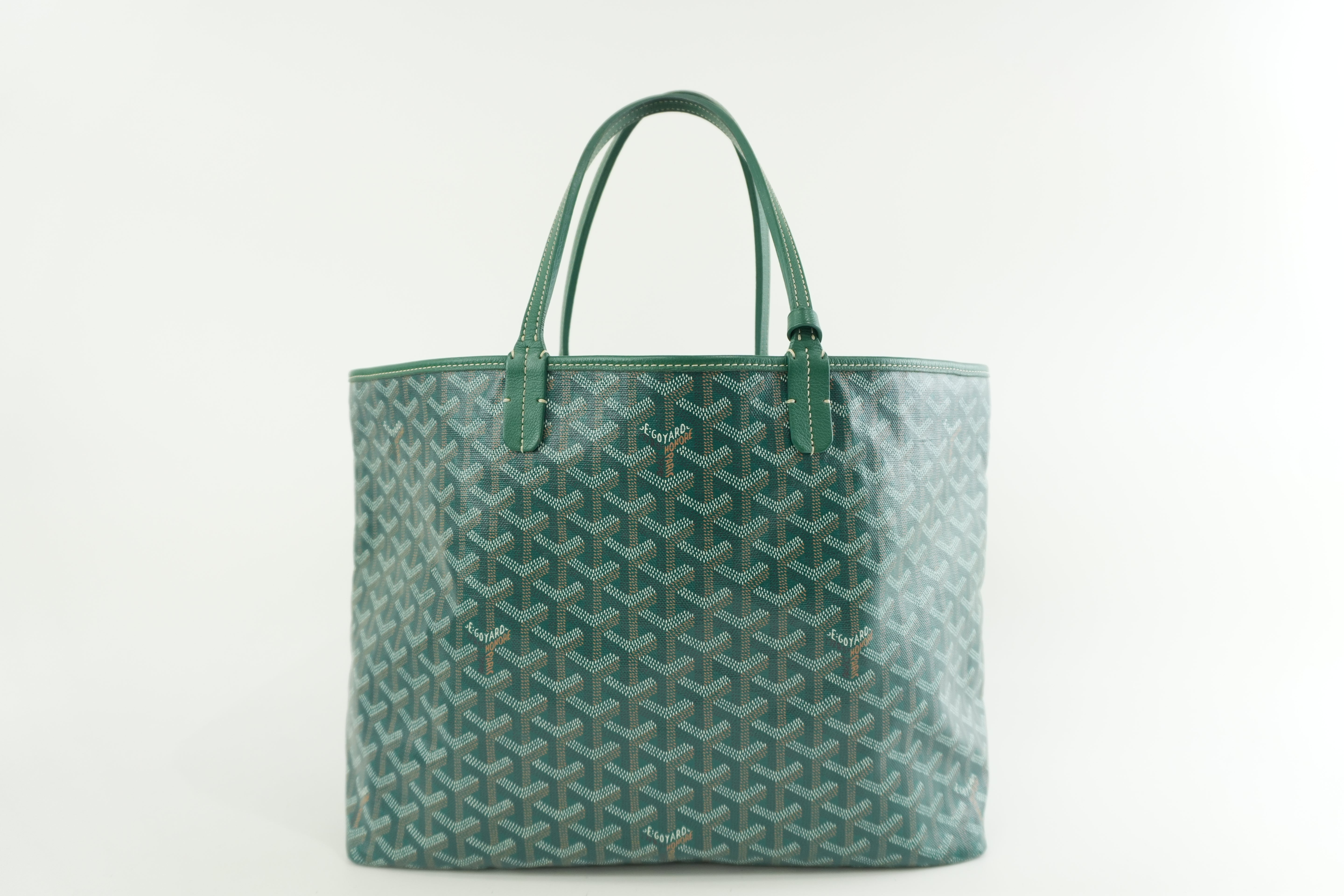 Pre-owned Goyard Saint Louis PM Green