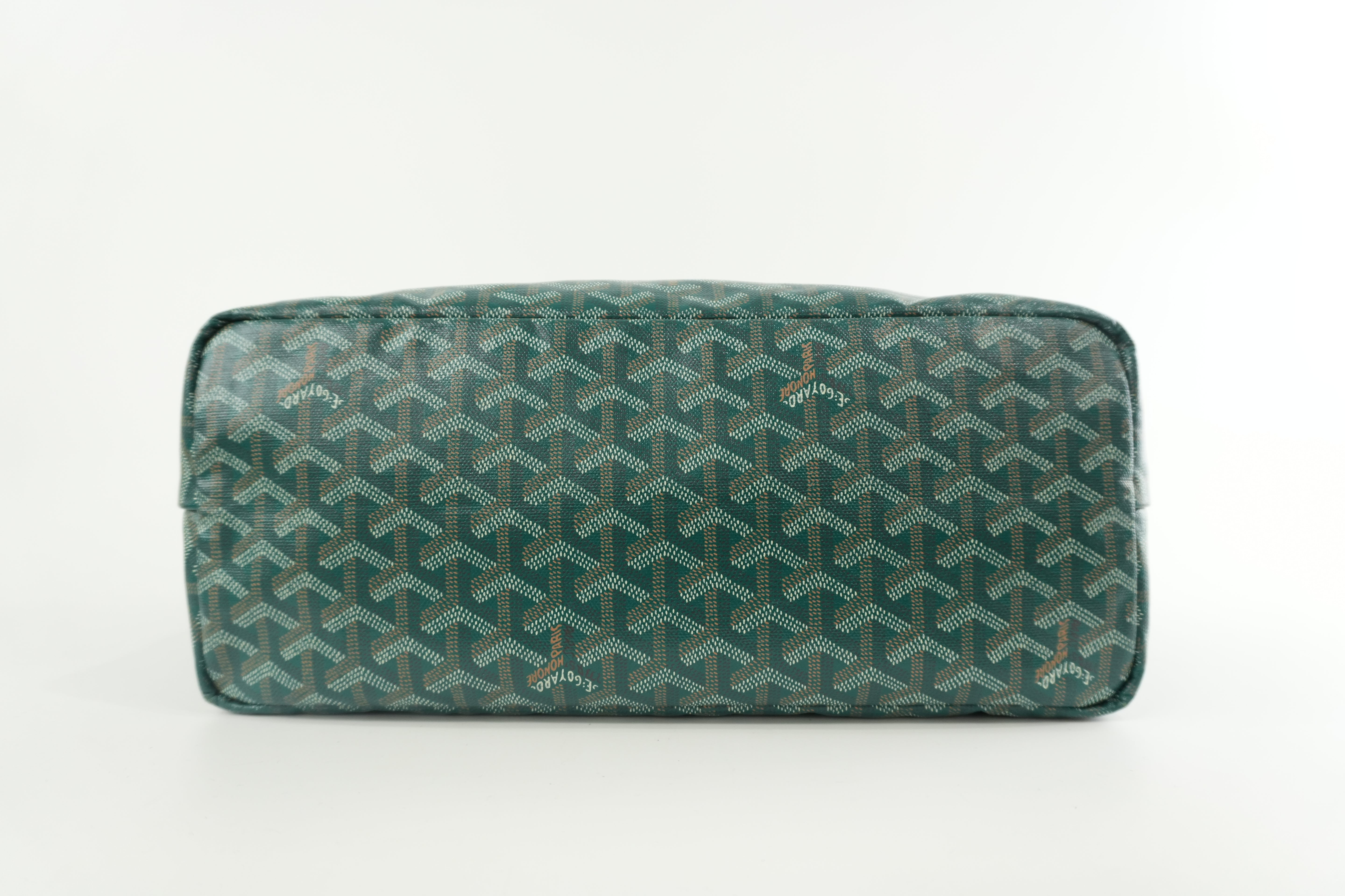 Pre-owned Goyard Saint Louis PM Green