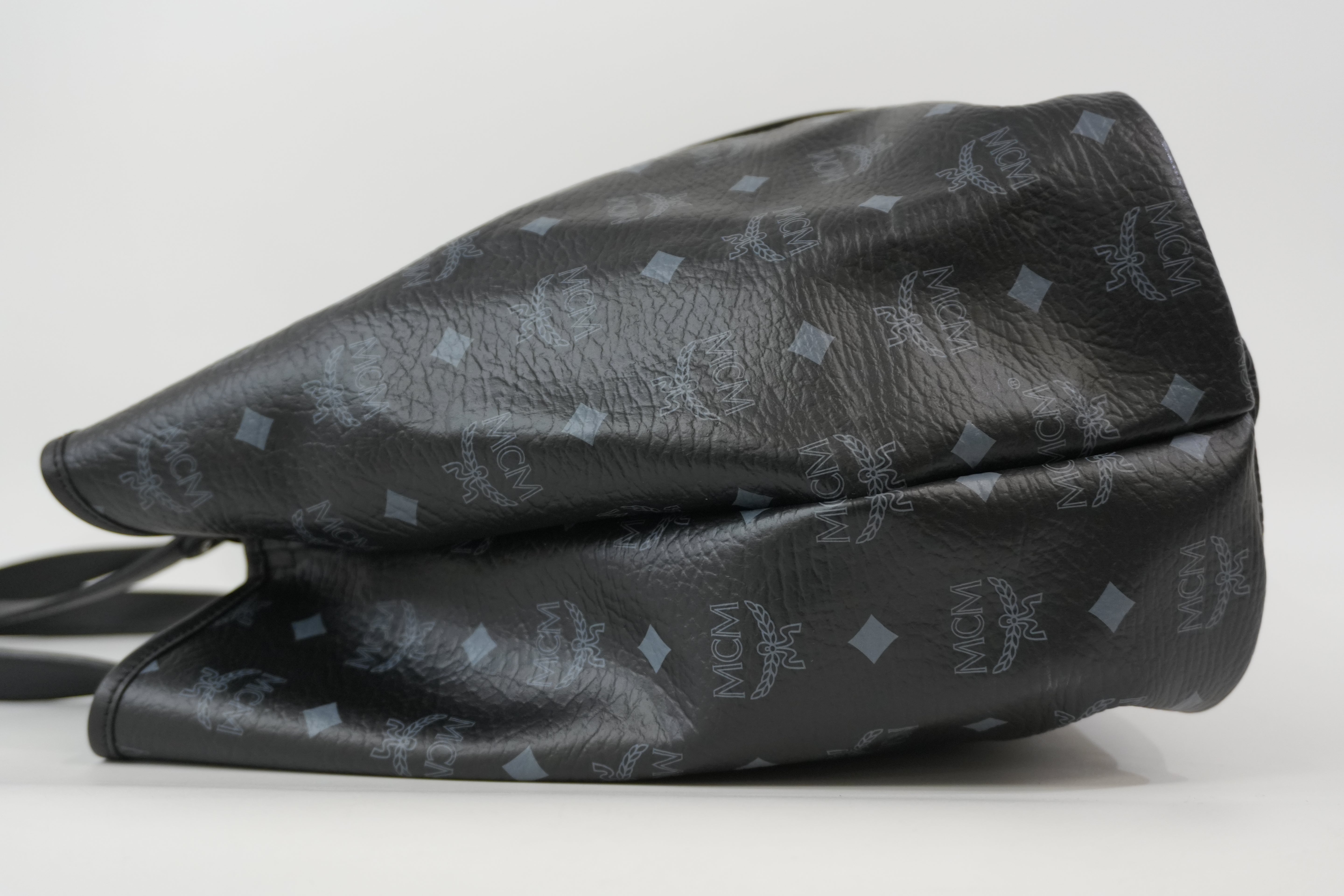 Pre-Owned MCM Tote Bag Black