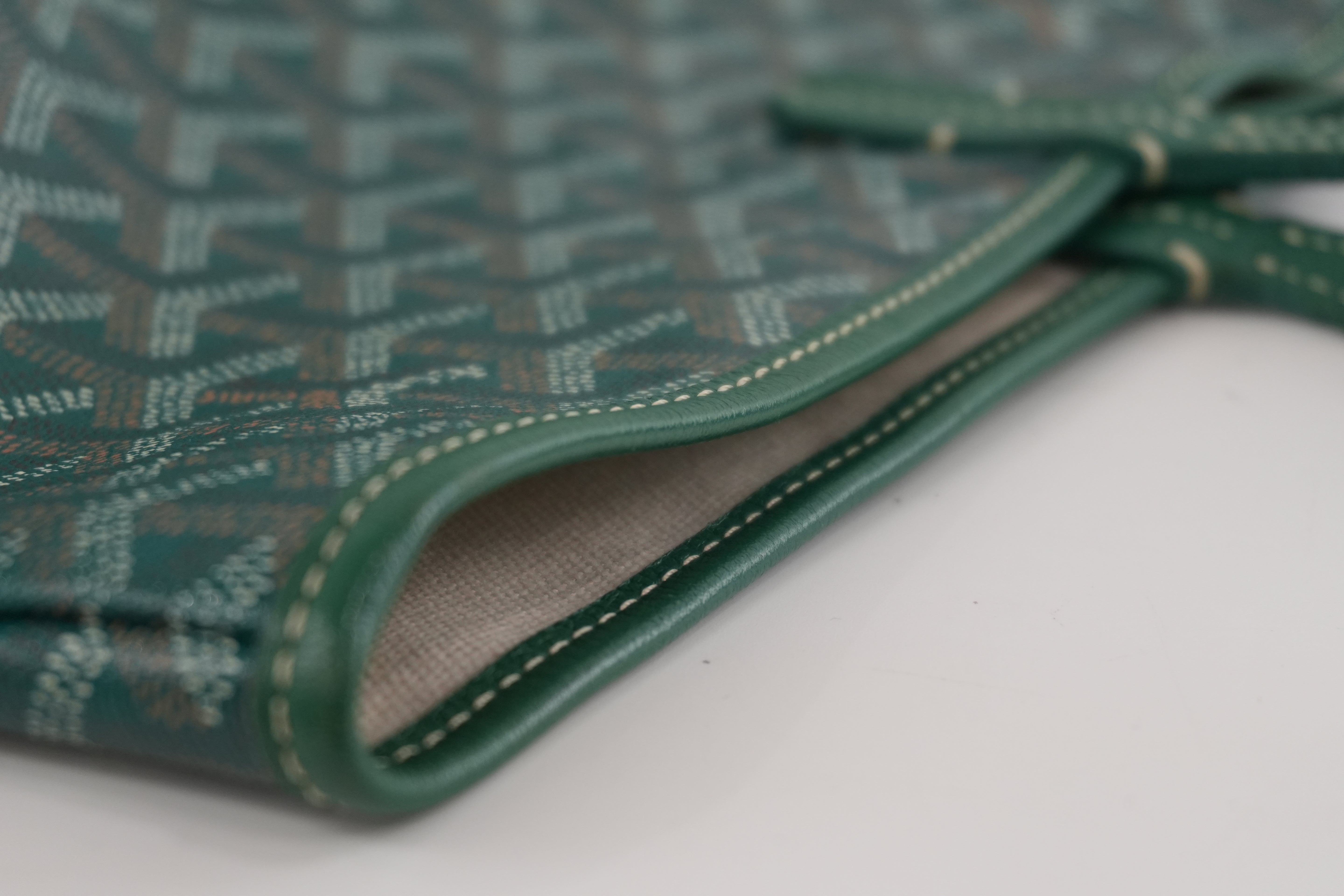 Pre-owned Goyard Saint Louis PM Green