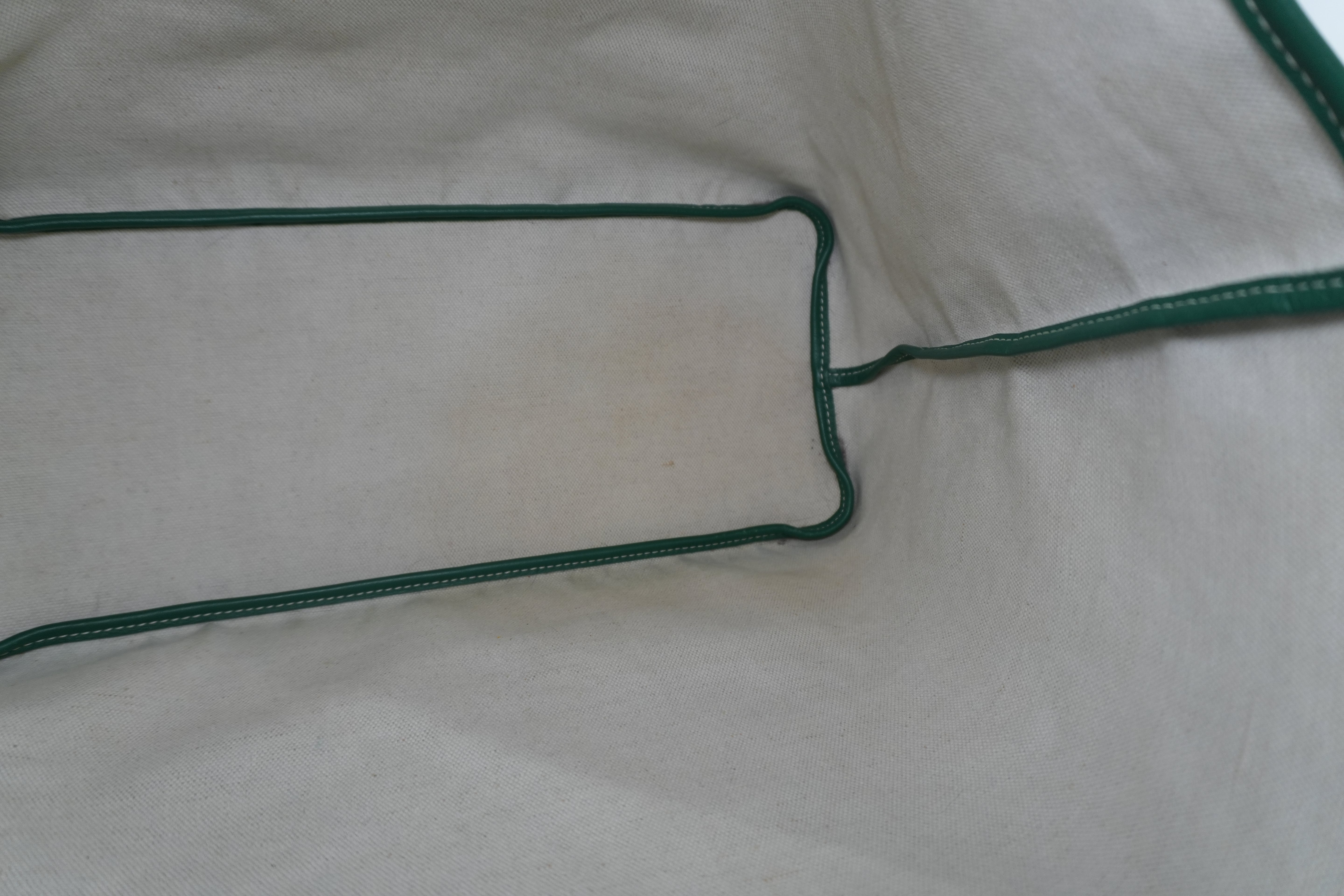 Pre-owned Goyard Saint Louis PM Green