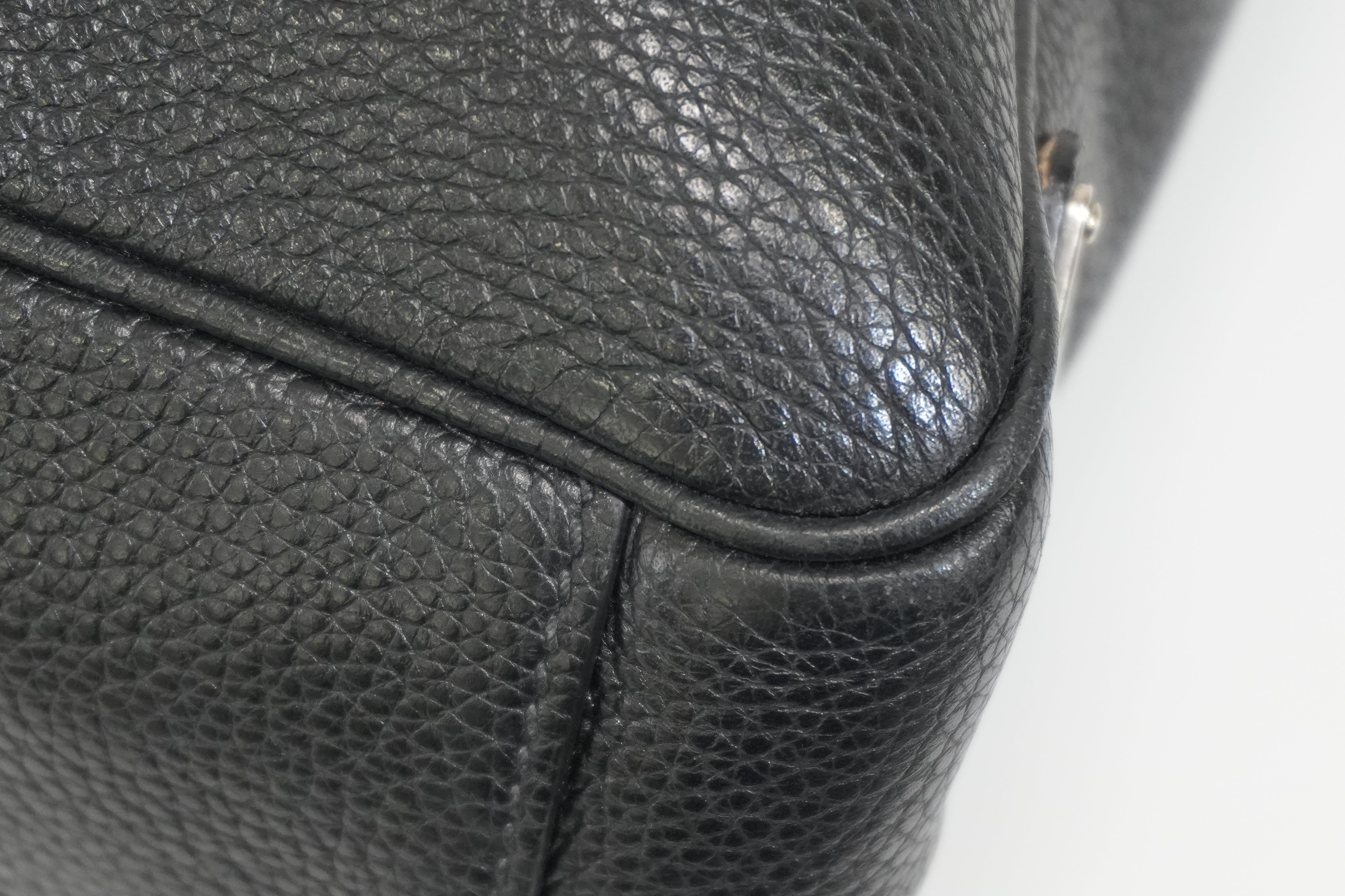 Pre-owned Prada Two Way Briefcase Black