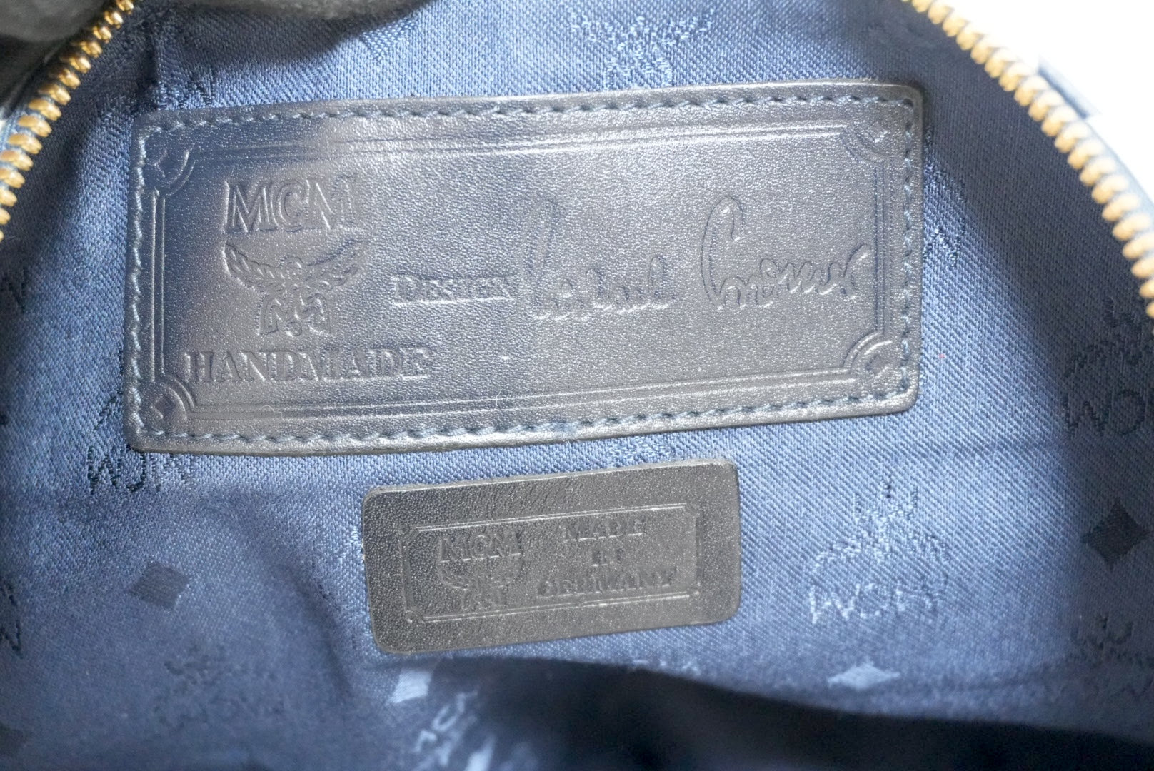 MCM ヴィセトス ウィークエンダーバッグ ホワイト 中古