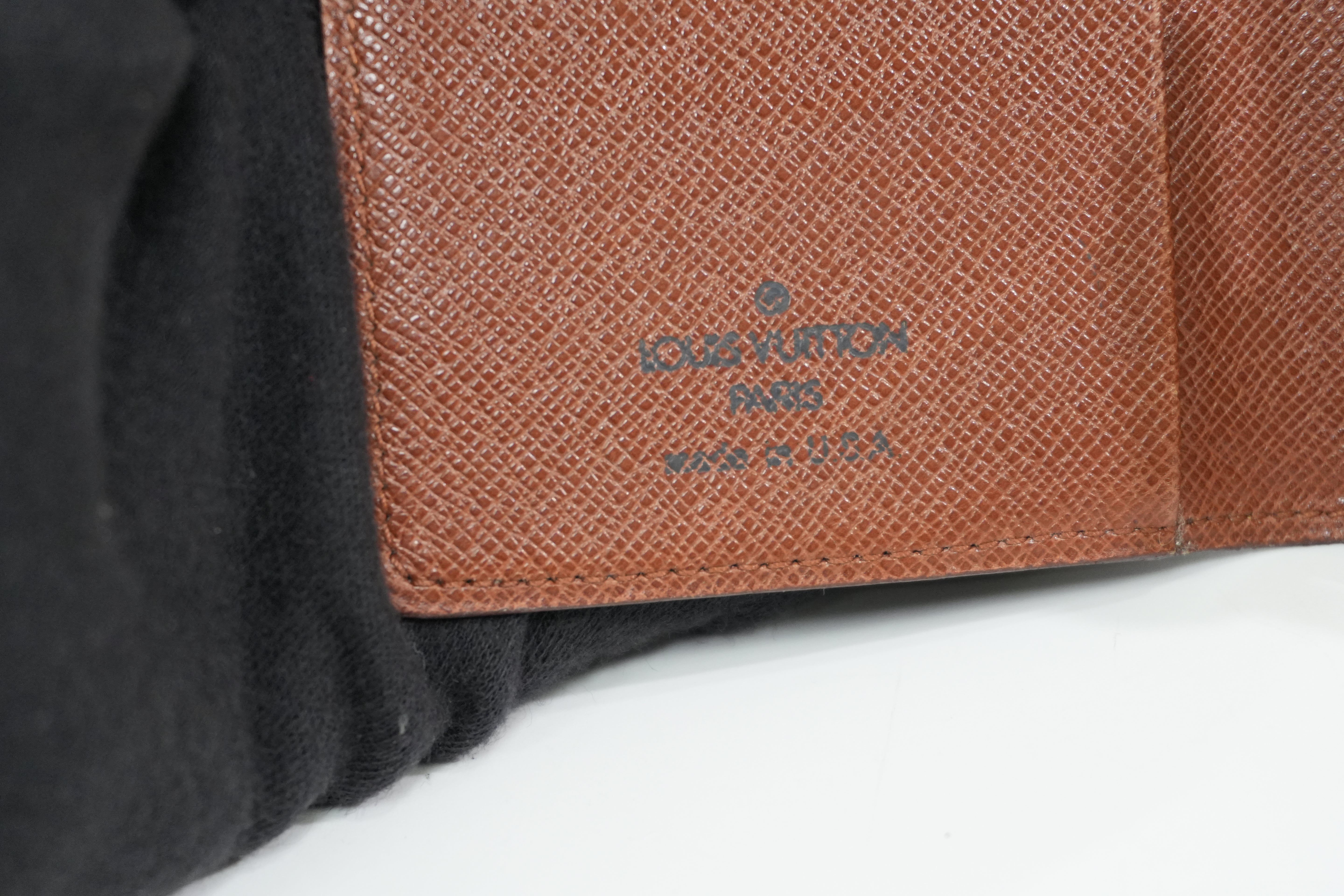 Pre-owned Louis Vuitton Monogram Mini Agenda