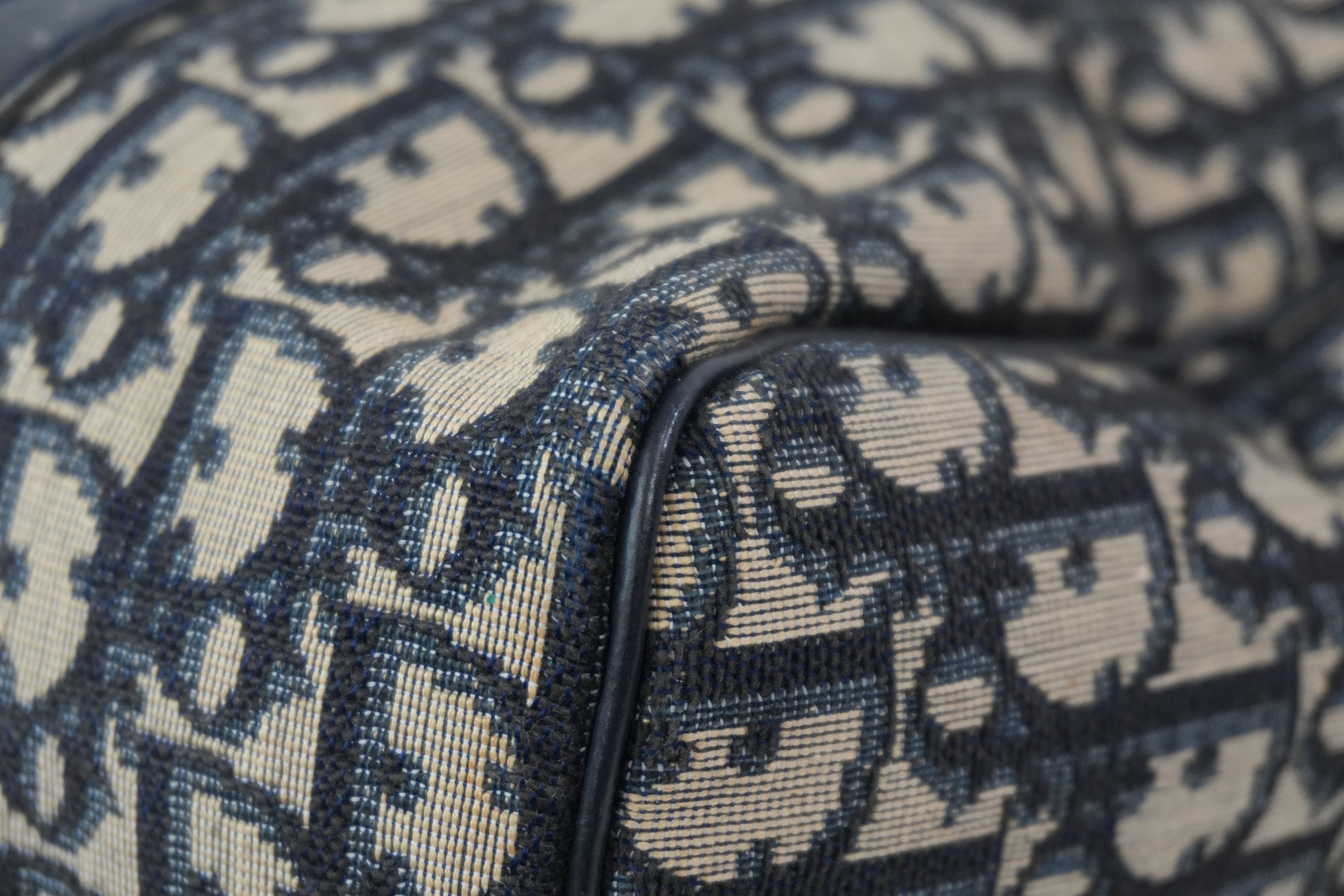 Pre-Owned DIOR Oblique Boston Bag