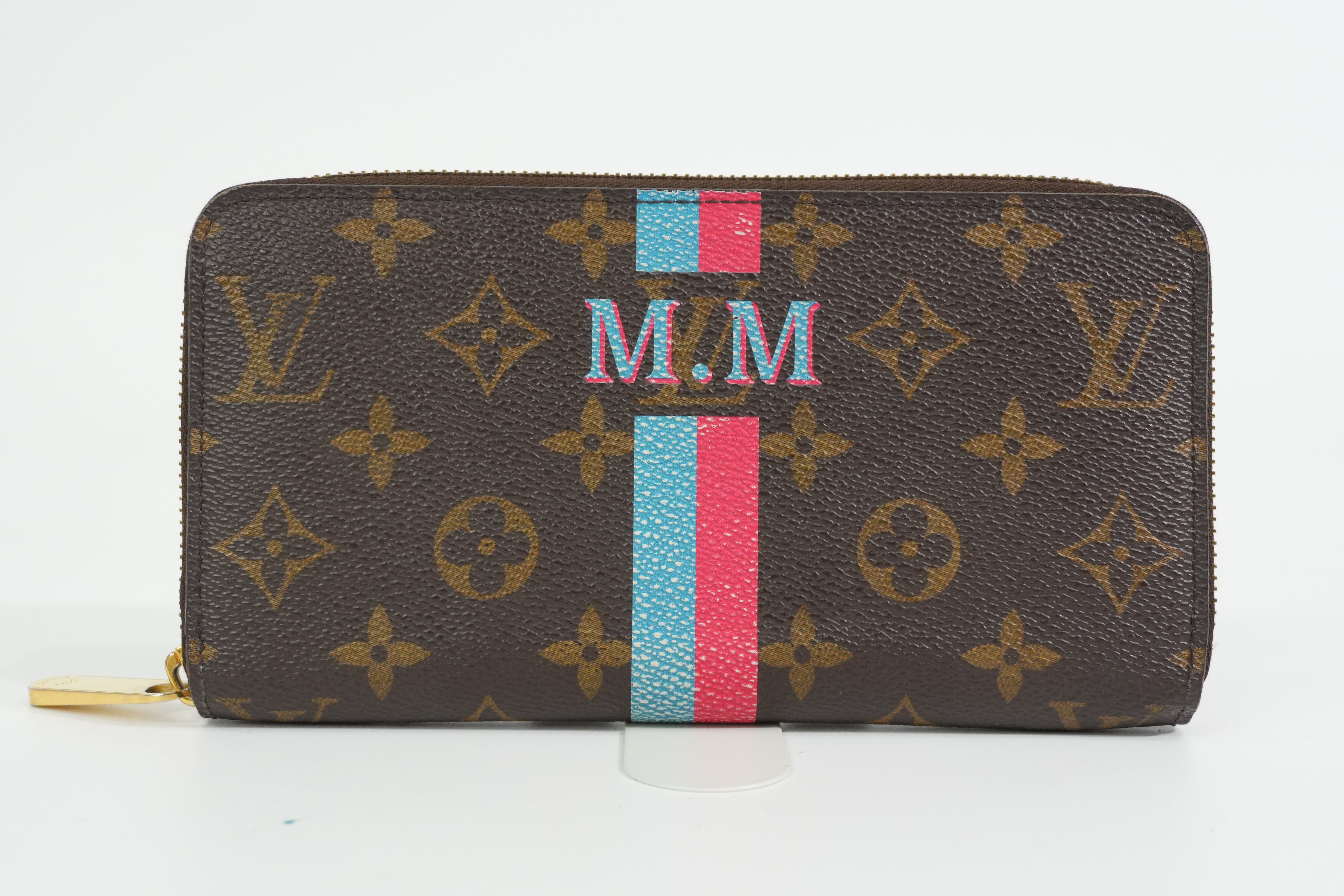 Pre-owned Louis Vuitton Monogram Zippy Long Wallet