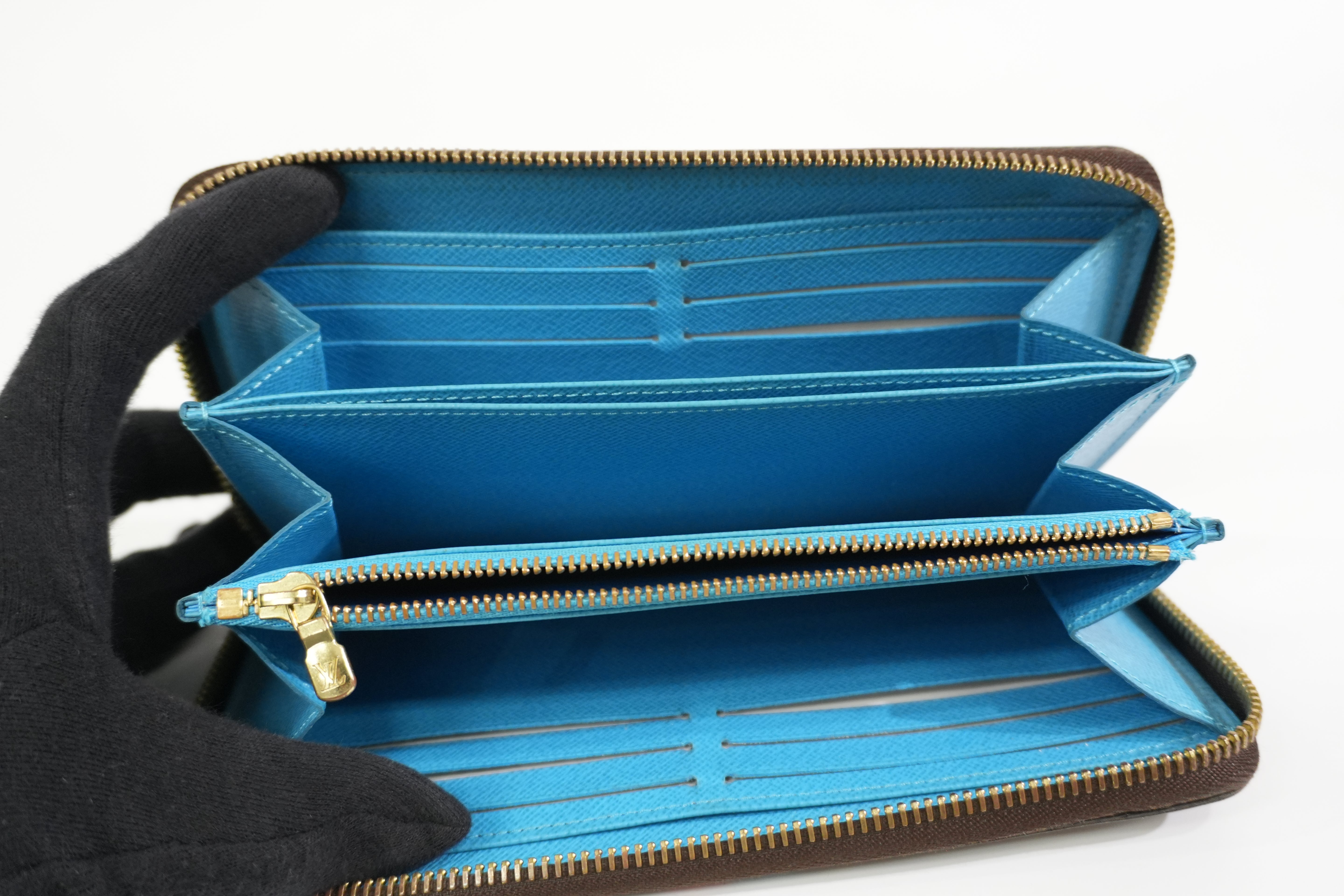 Pre-owned Louis Vuitton Monogram Zippy Long Wallet