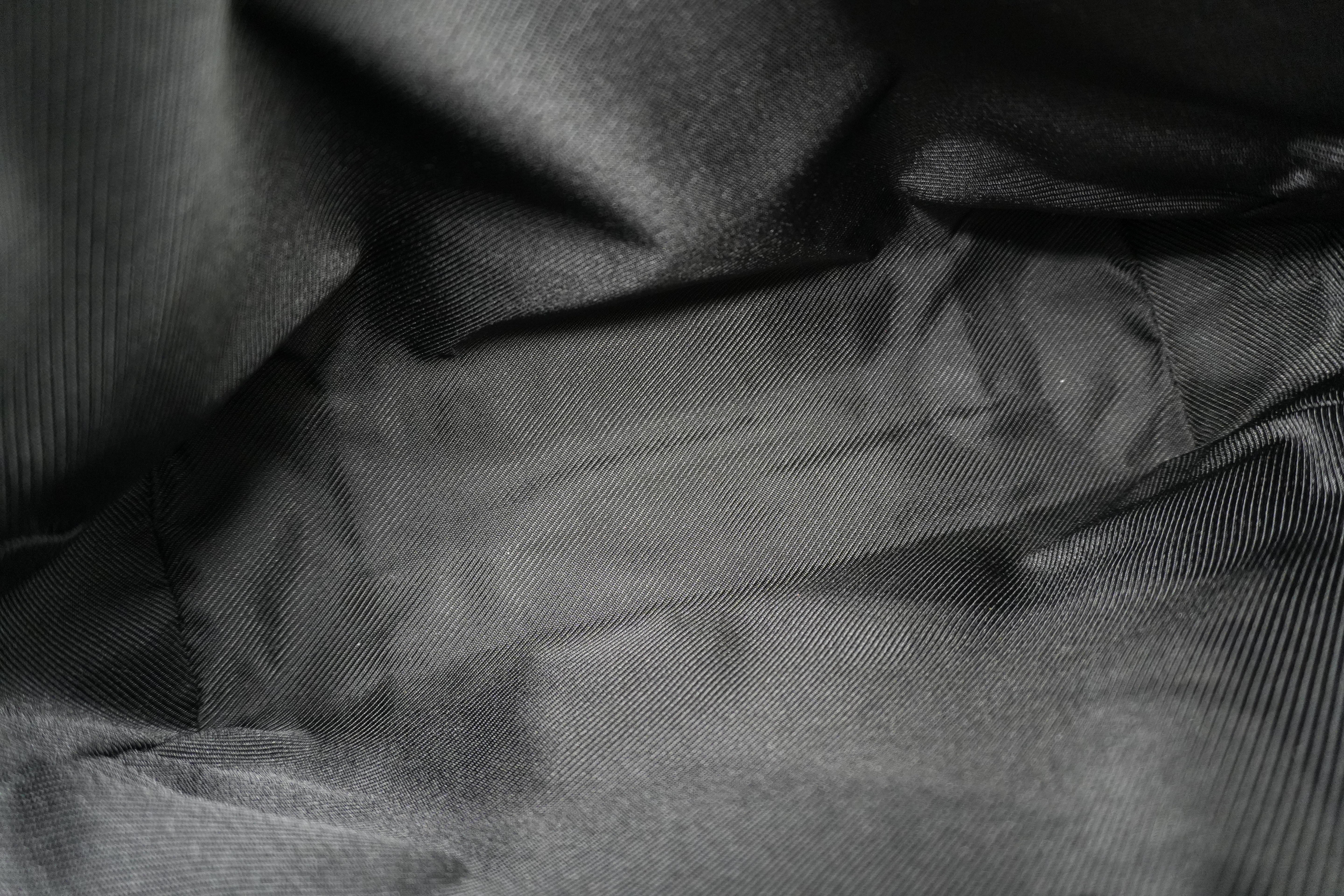 Gucci Shoulder Bag Black Canvas Used