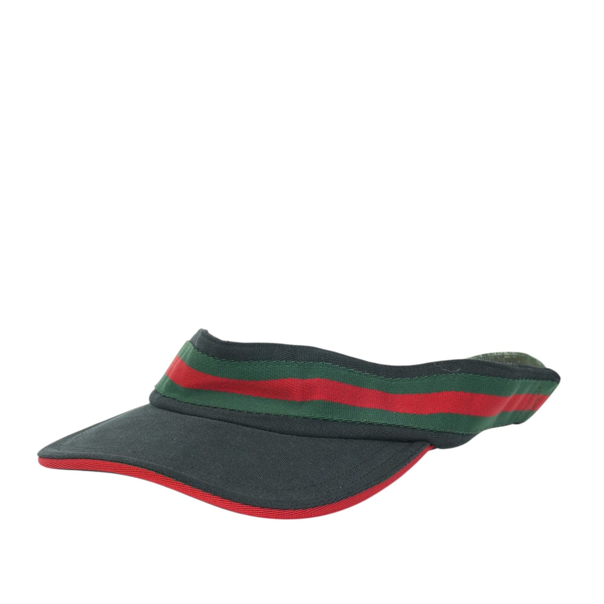 Pre-owned Gucci Sunvisor Black